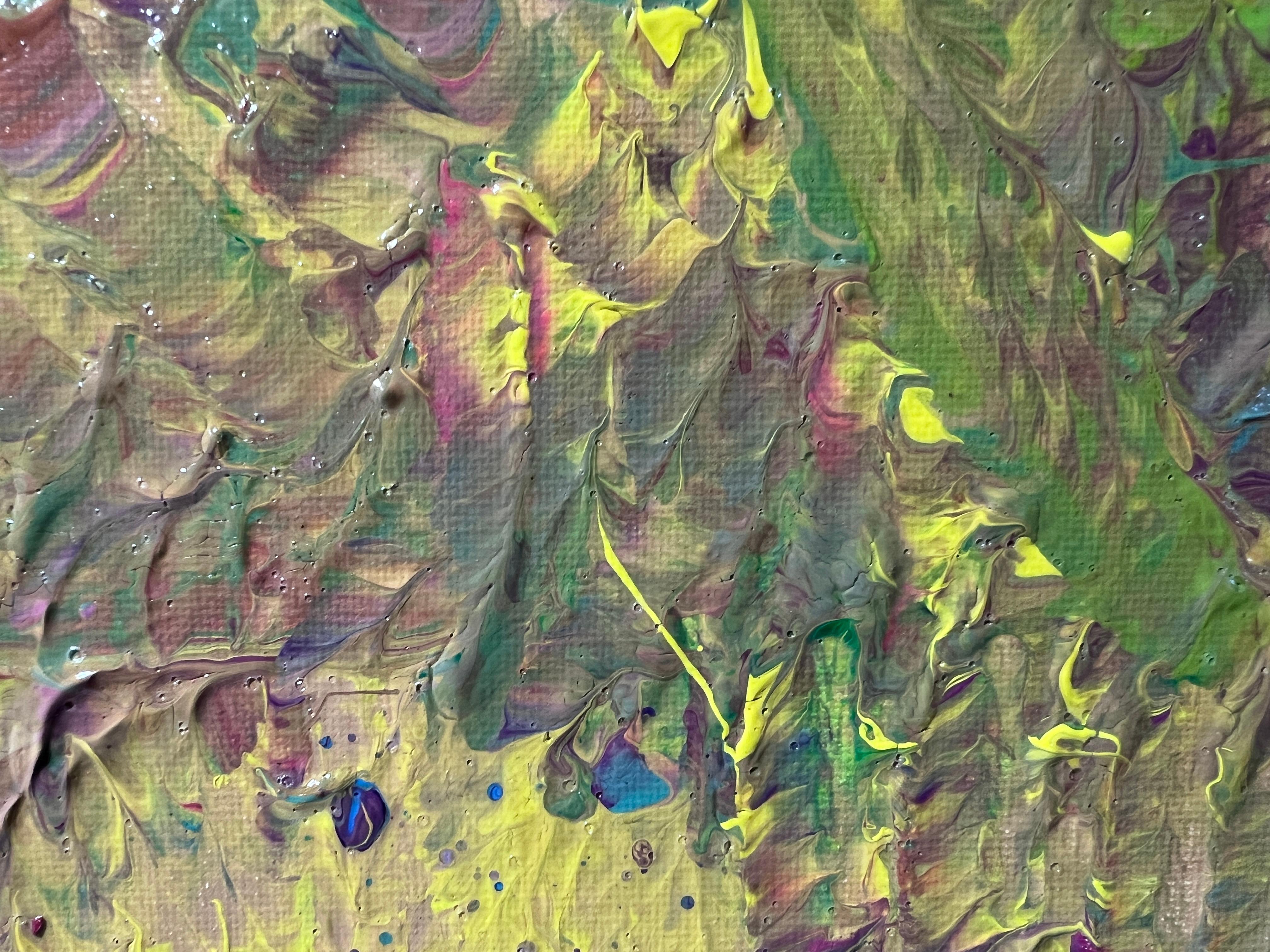 Quadro astratto originale su tela di Serg Graff 