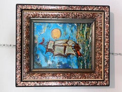 Original Acrylic painting by Serg Graff, Seascape Titled "Drift" , COA