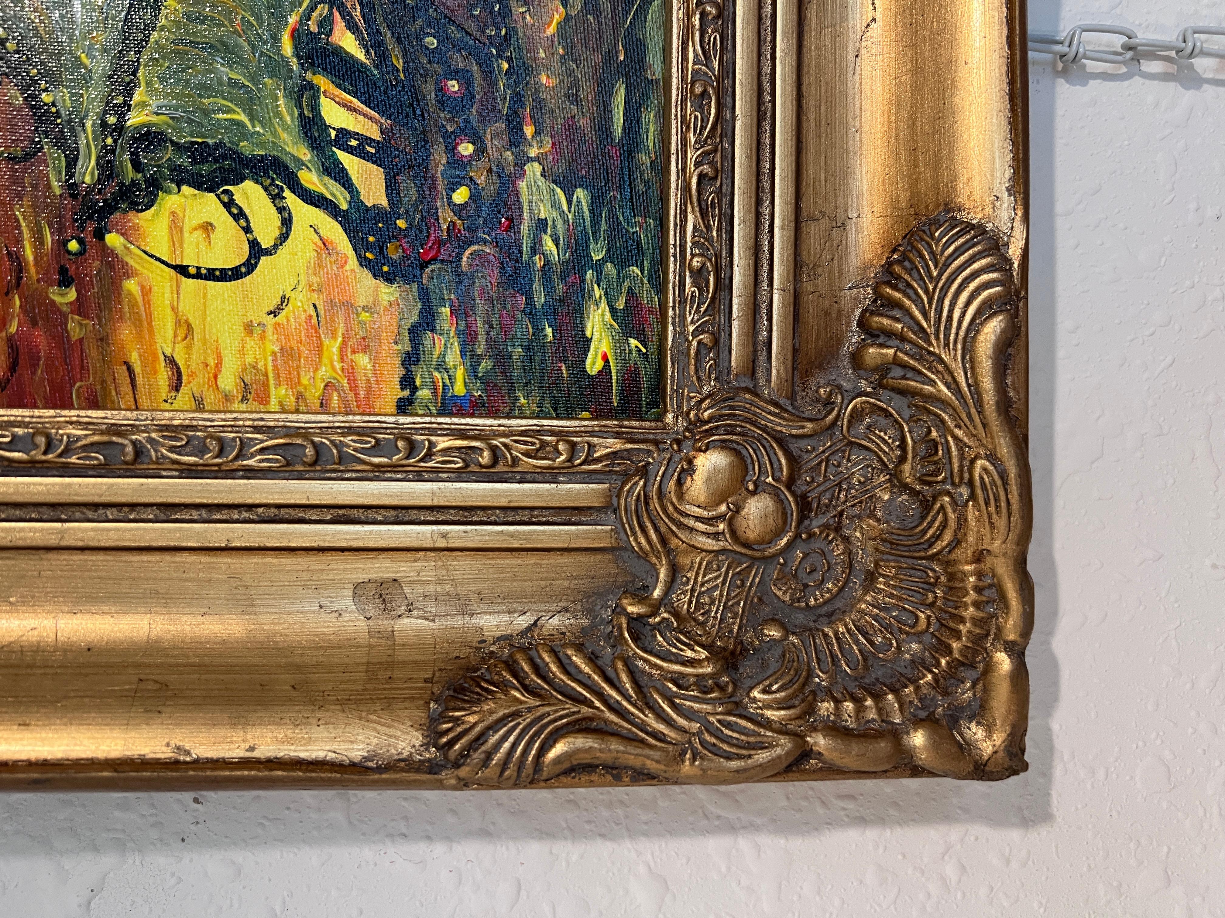 Original-Acrylgemälde von Serg Graff, Seelandschaft mit dem Titel 