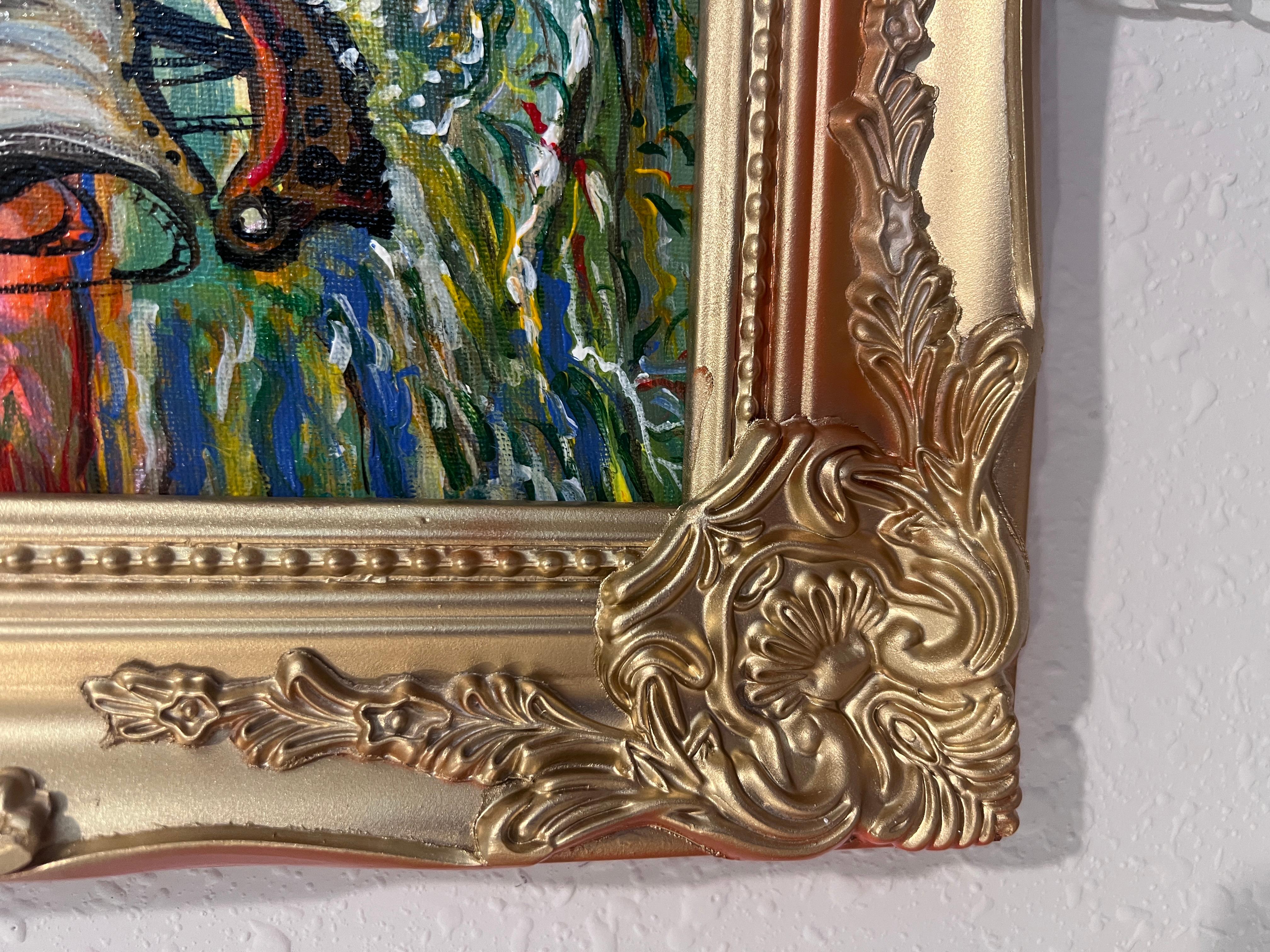Original-Acryl-Gemälde von Serg Graff, Meereslandschaft mit dem Titel 