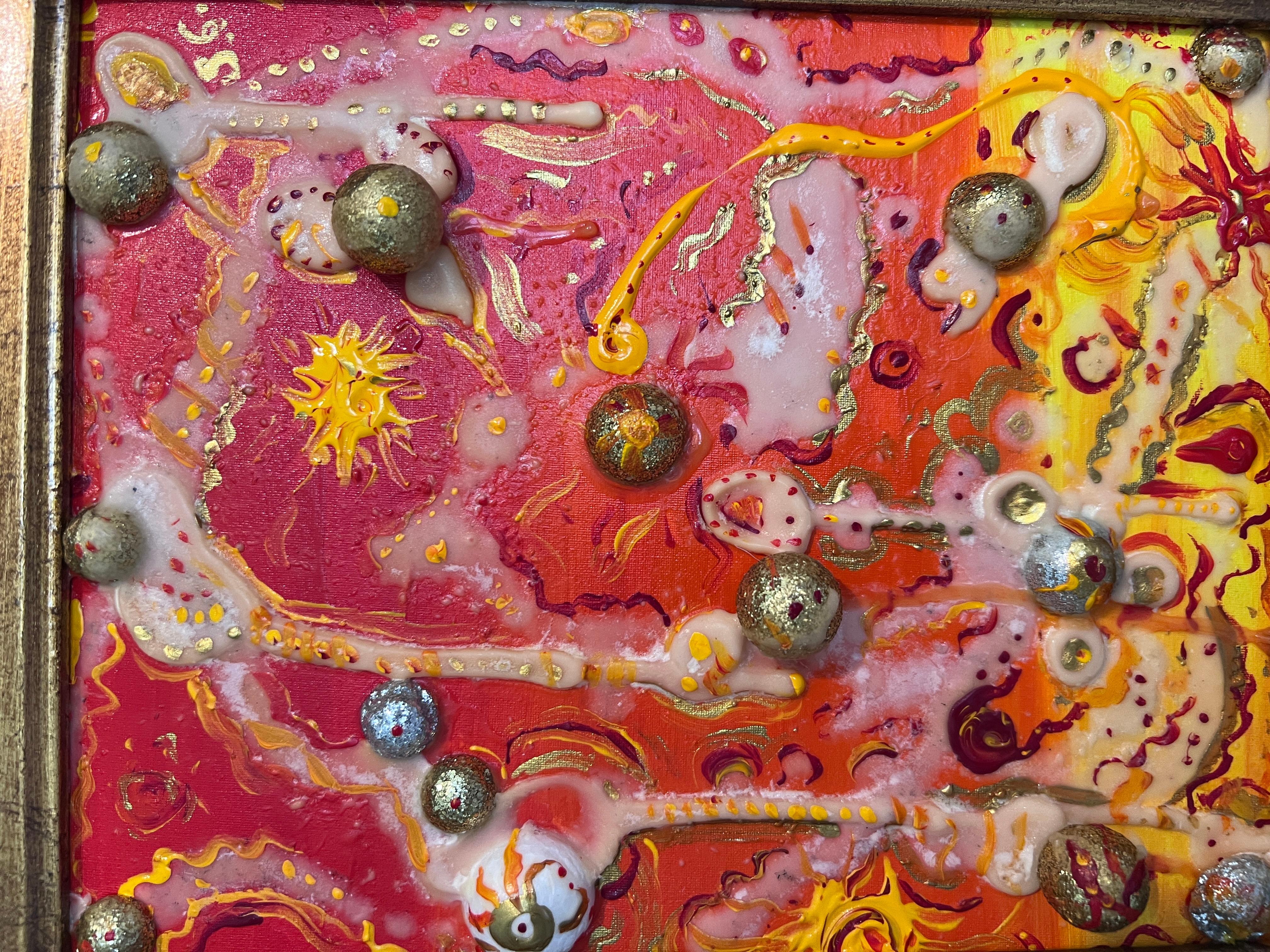 Peinture abstraite originale Mixed Media de Serg Graff, 