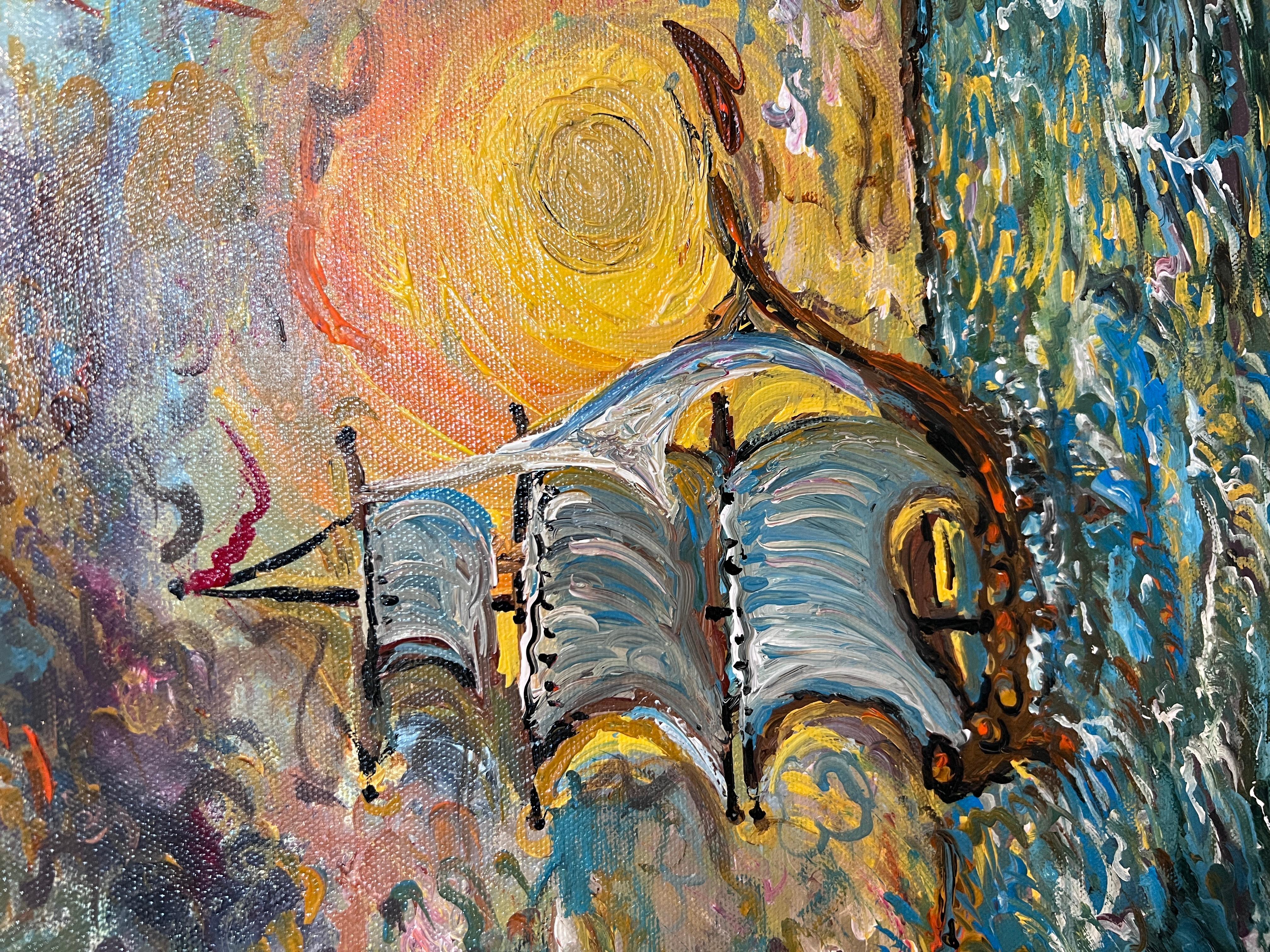 Original Ölgemälde auf Leinwand von Serg Graff, Seestück, Segelboot der Hoffnung, COA im Angebot 2