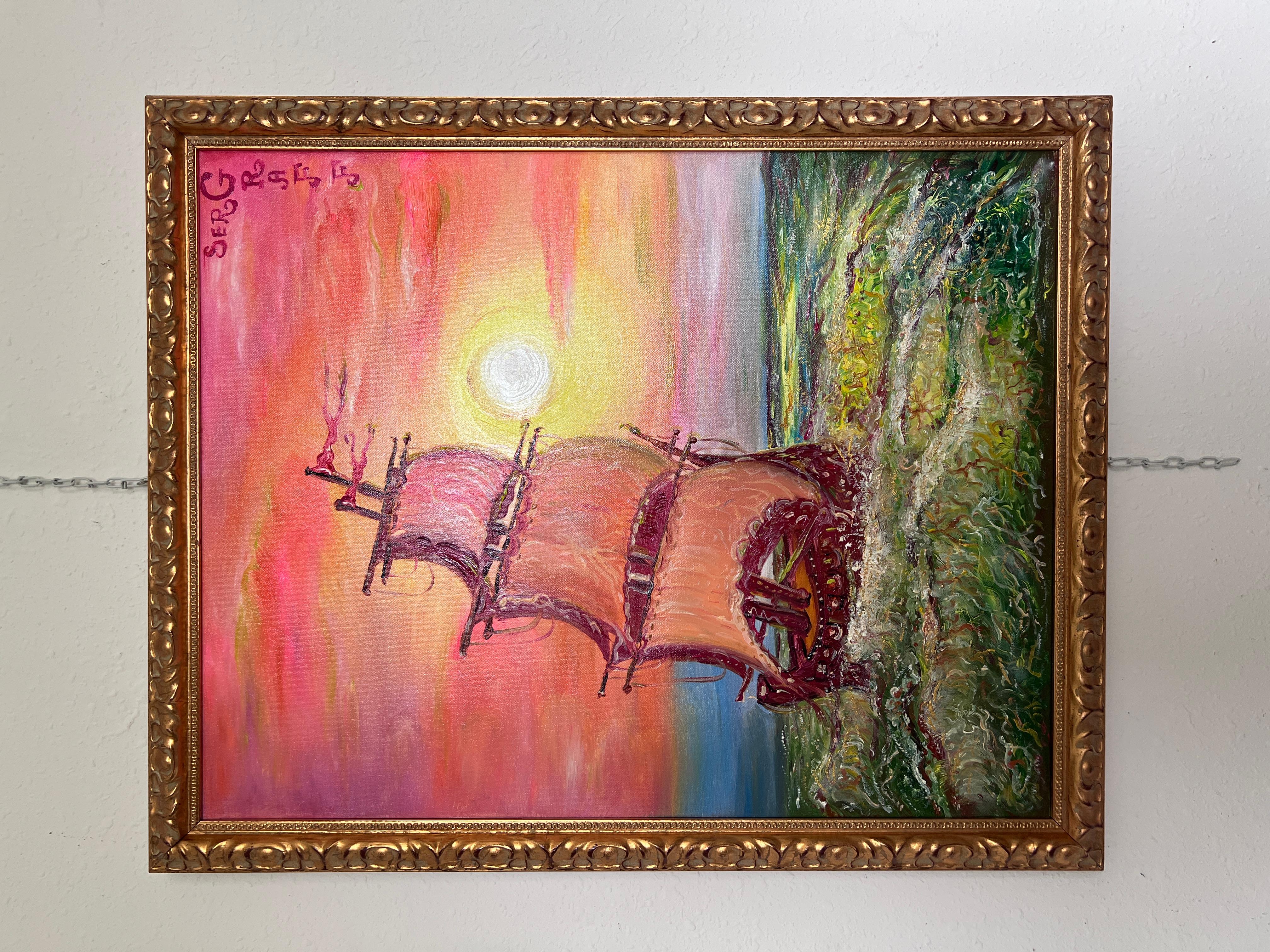 Original Oil Painting on Canvas by Serg Graff, 