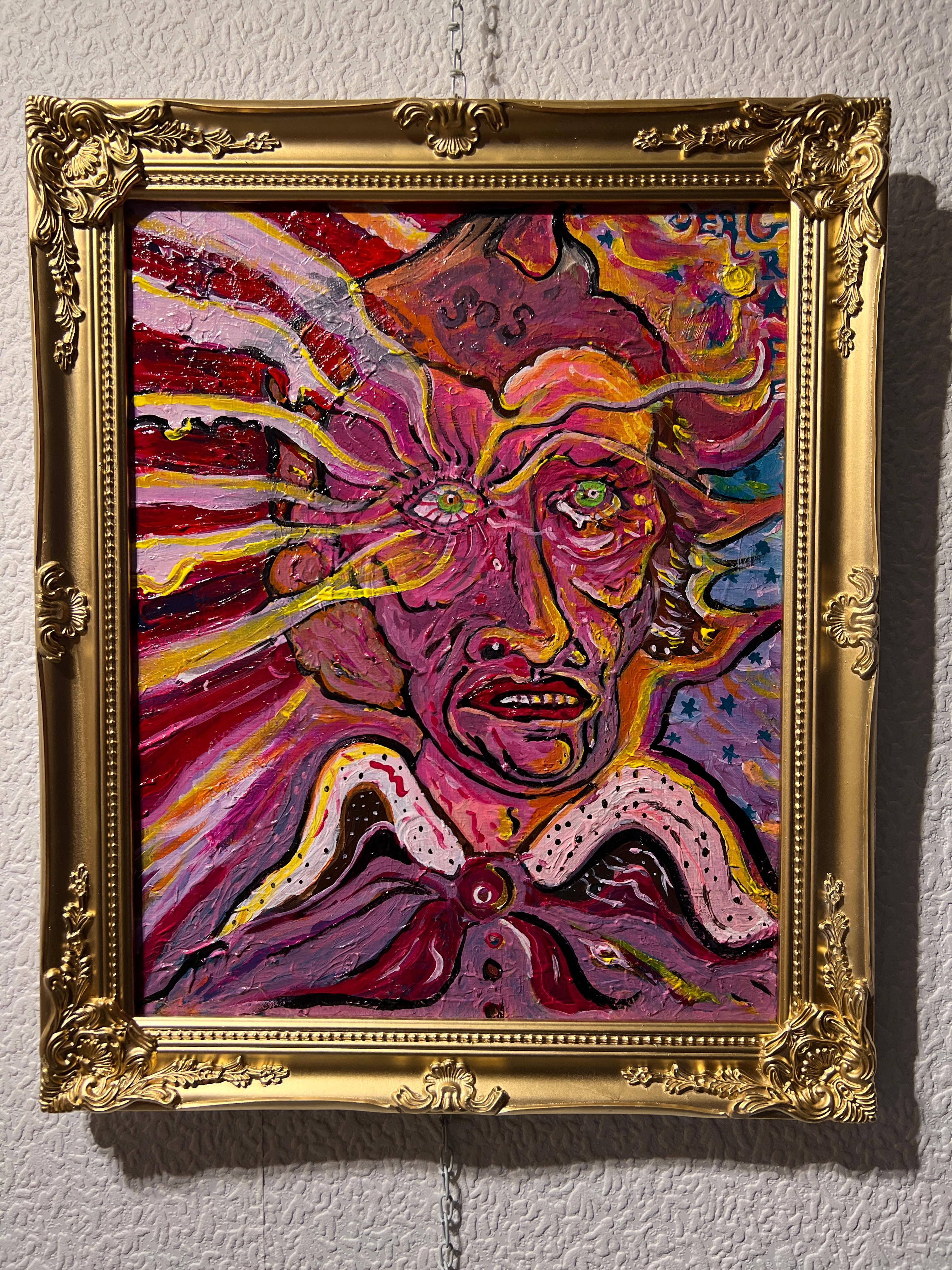 Original painting on canvas, Abstract by Serg Graff, 