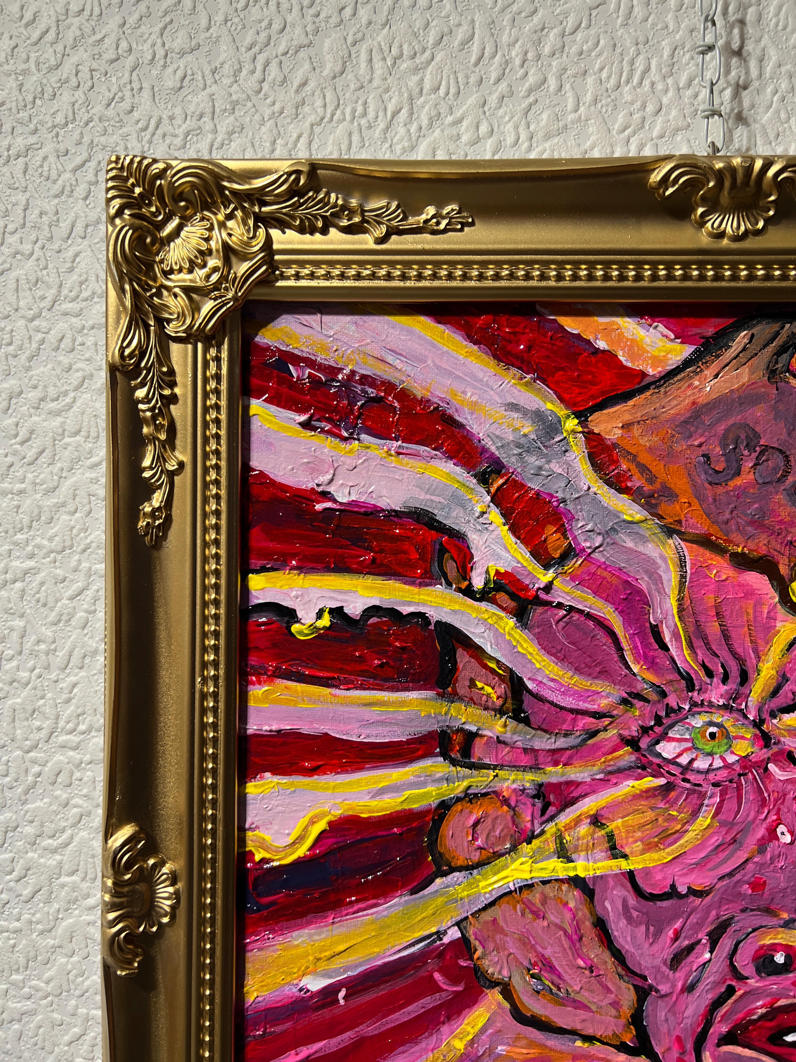 Original painting on canvas, Abstract by Serg Graff, 