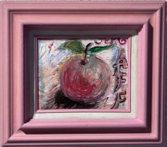Quadro originale su tela di Serg Graff "Futuristic Apple" COA