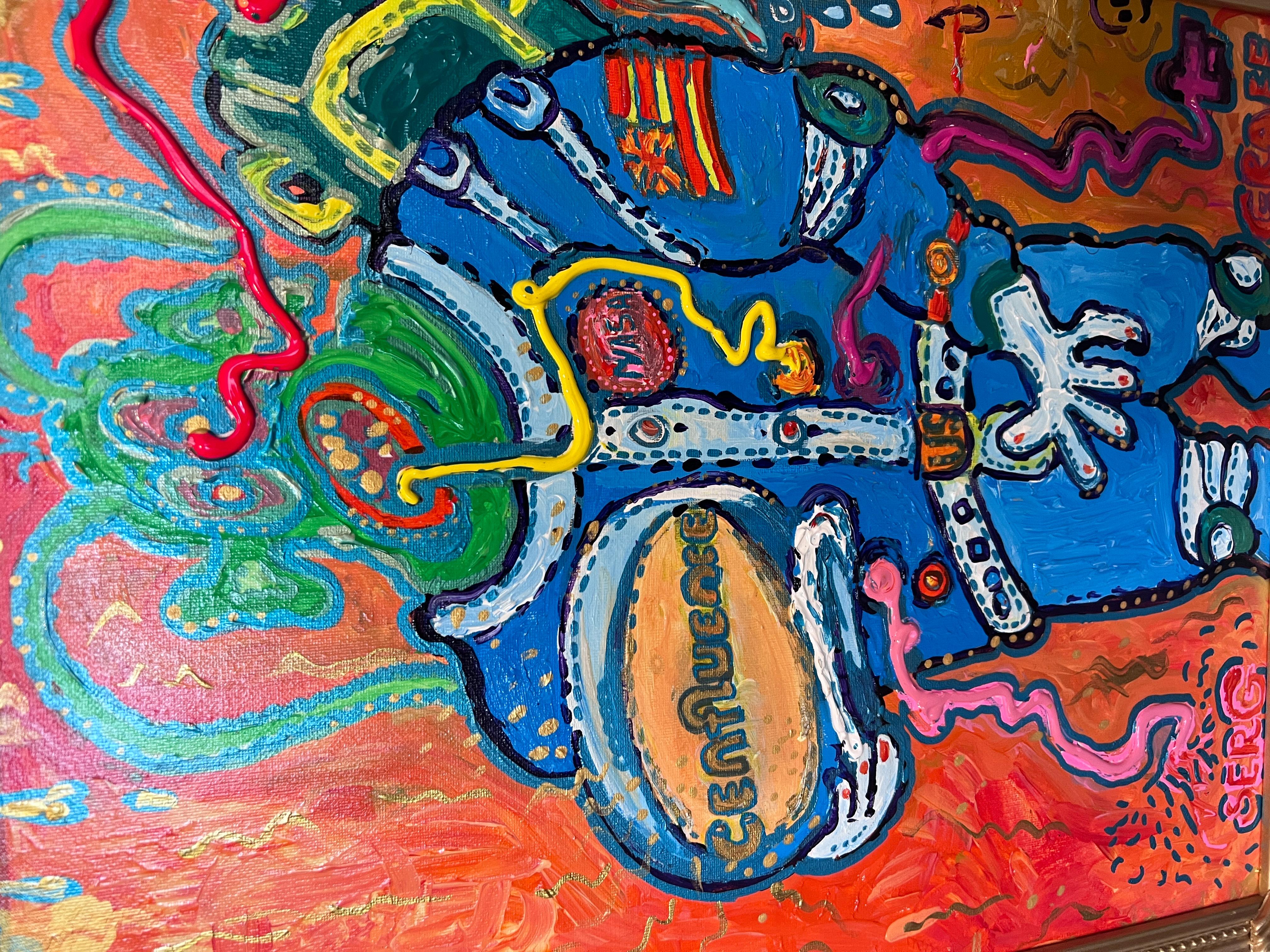 Original Painting on Canvas by Serg Graff, 