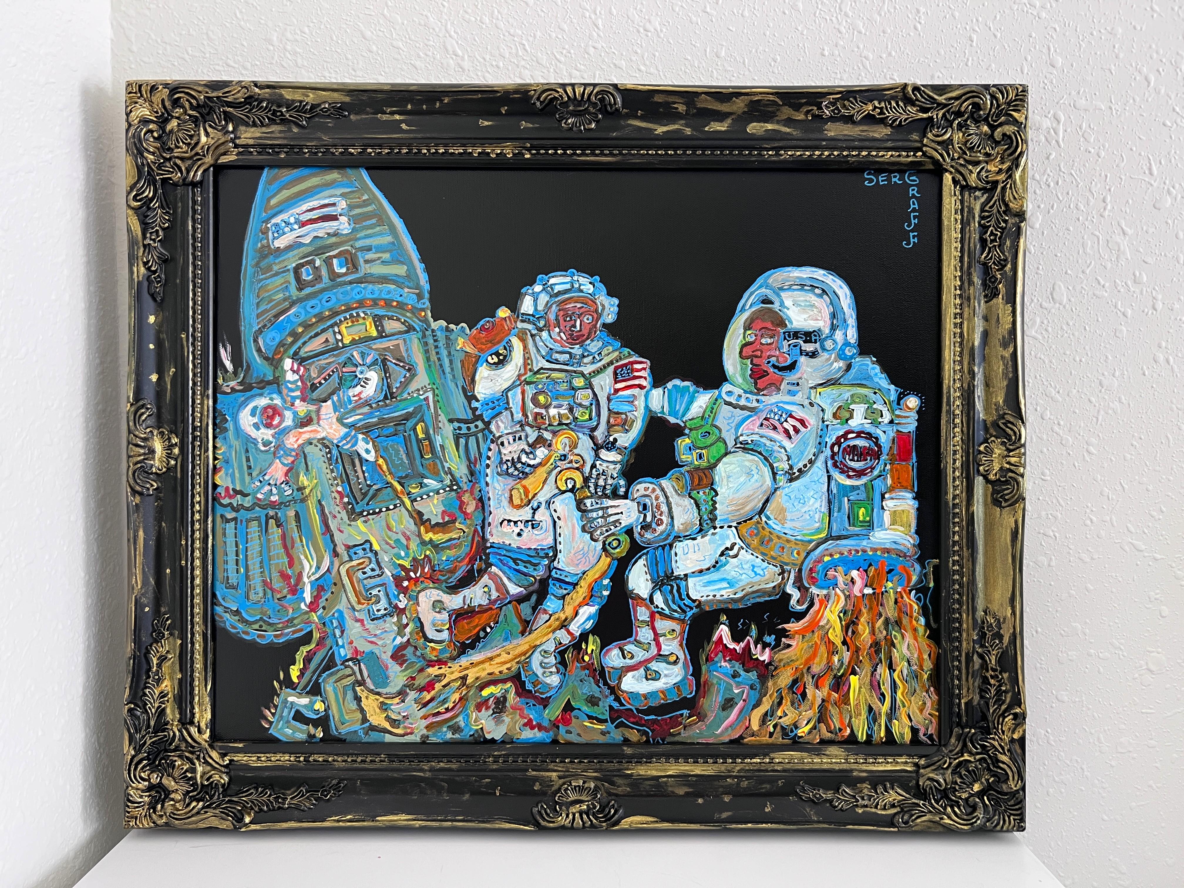 Original Painting on Canvas by Serg Graff, 