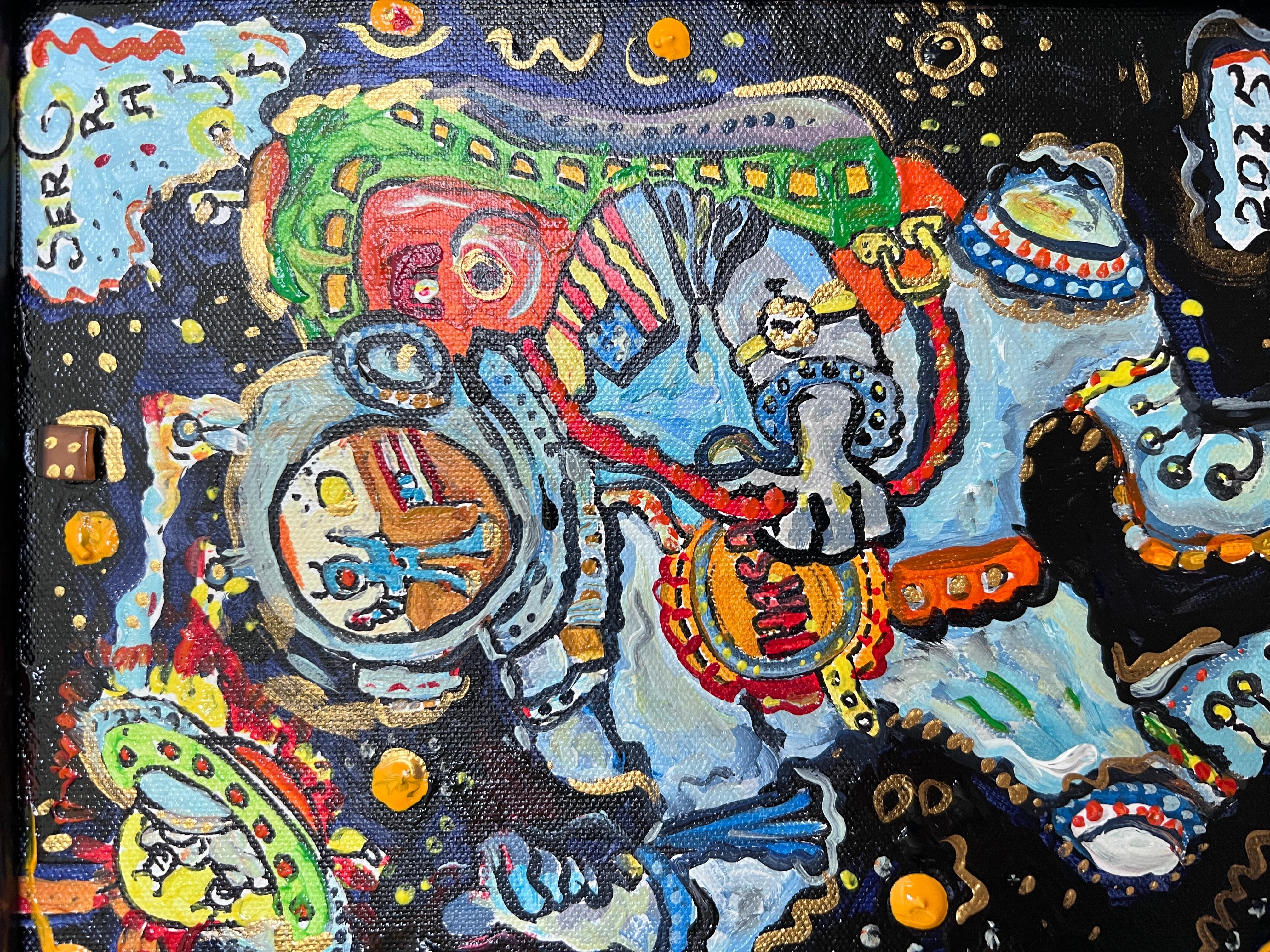 Original Painting on Canvas by Serg Graff, 