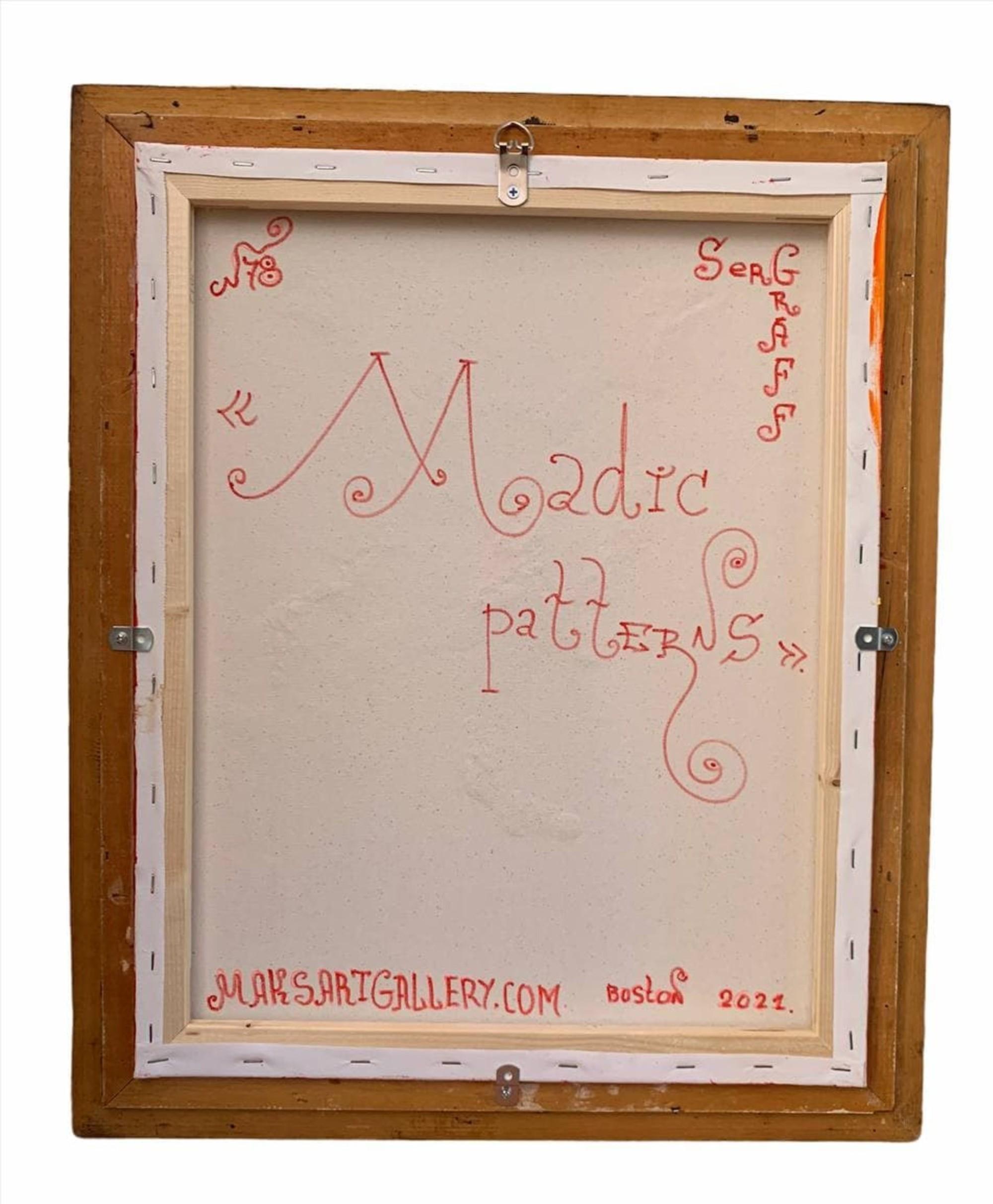 Original Texturiertes abstraktes Fantasiegemälde von Serg Graff „Magic Patterns“, COA im Angebot 11