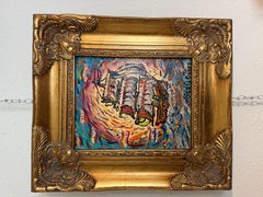 Serg Graff "Aurora" Original-Acryl-Gemälde nautischen Schiff Seelandschaft Kunst, COA
