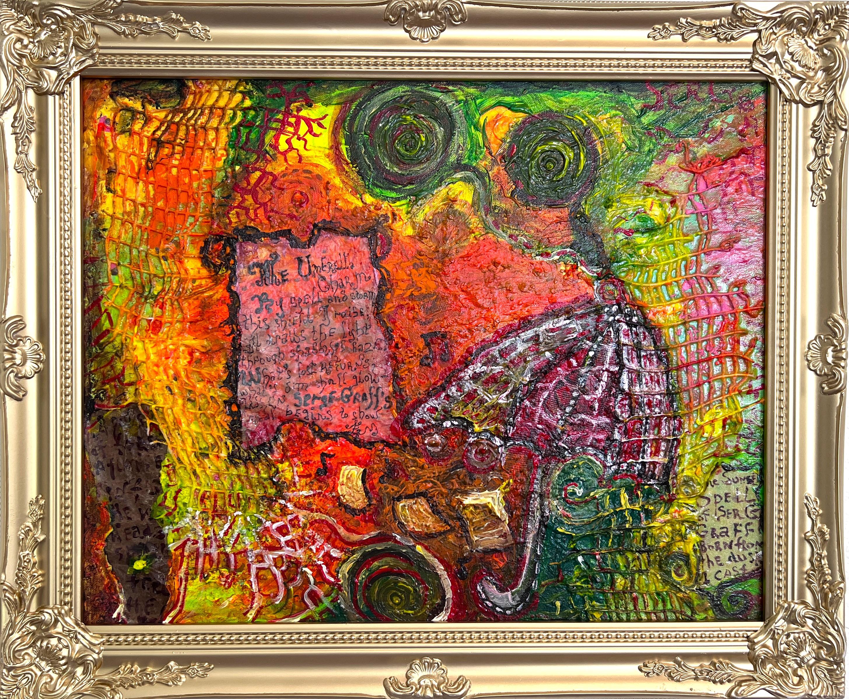 Serg Graff "Dreamland" - Strukturierte Acryl-Mischtechnik Originalgemälde  COA