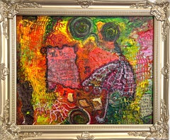 Serg Graff "Dreamland" – Textured Acrylic Mixed Media Original Painting  COA