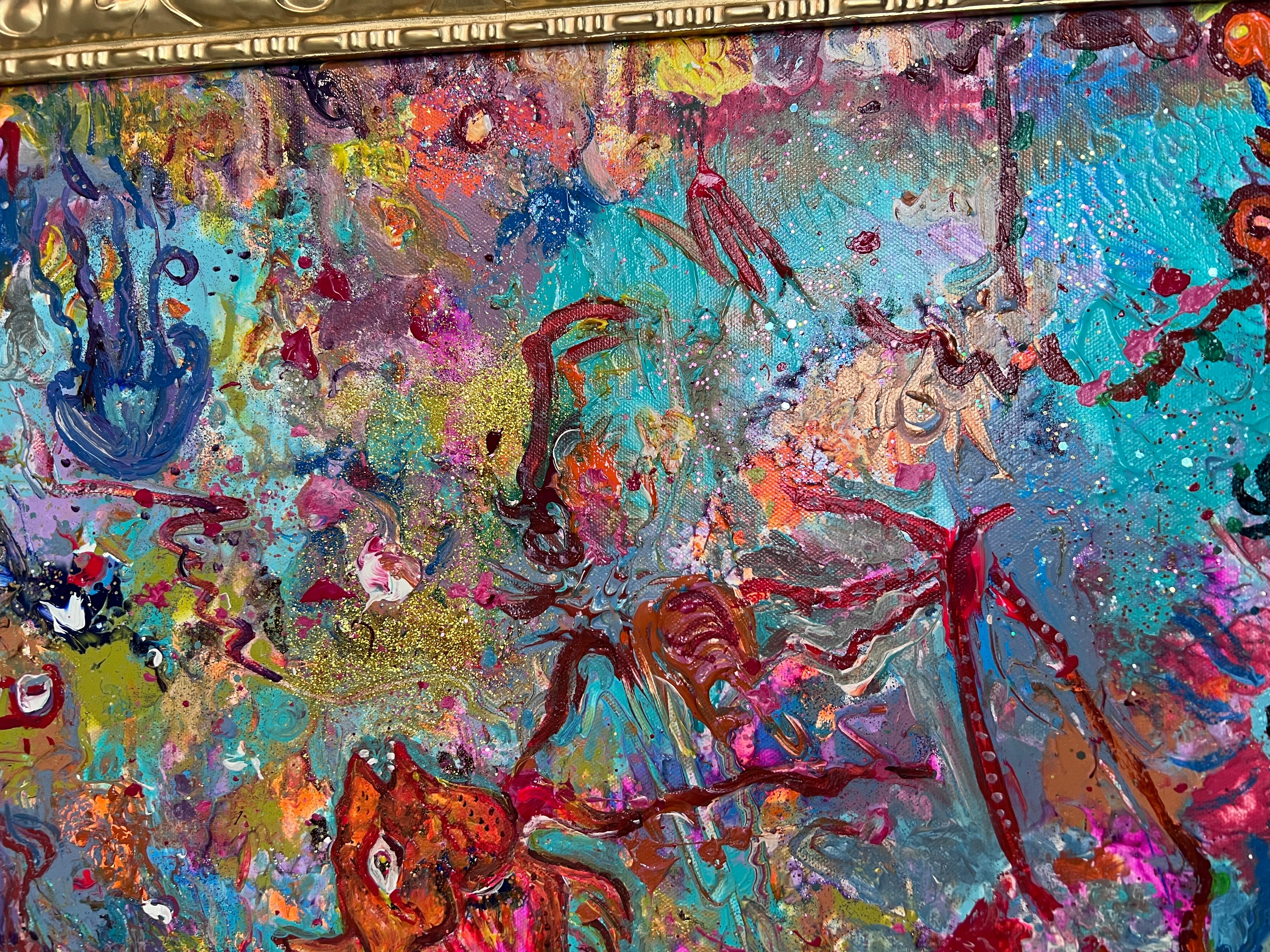 Serg Graff Large Original Abstract Painting on Canvas 