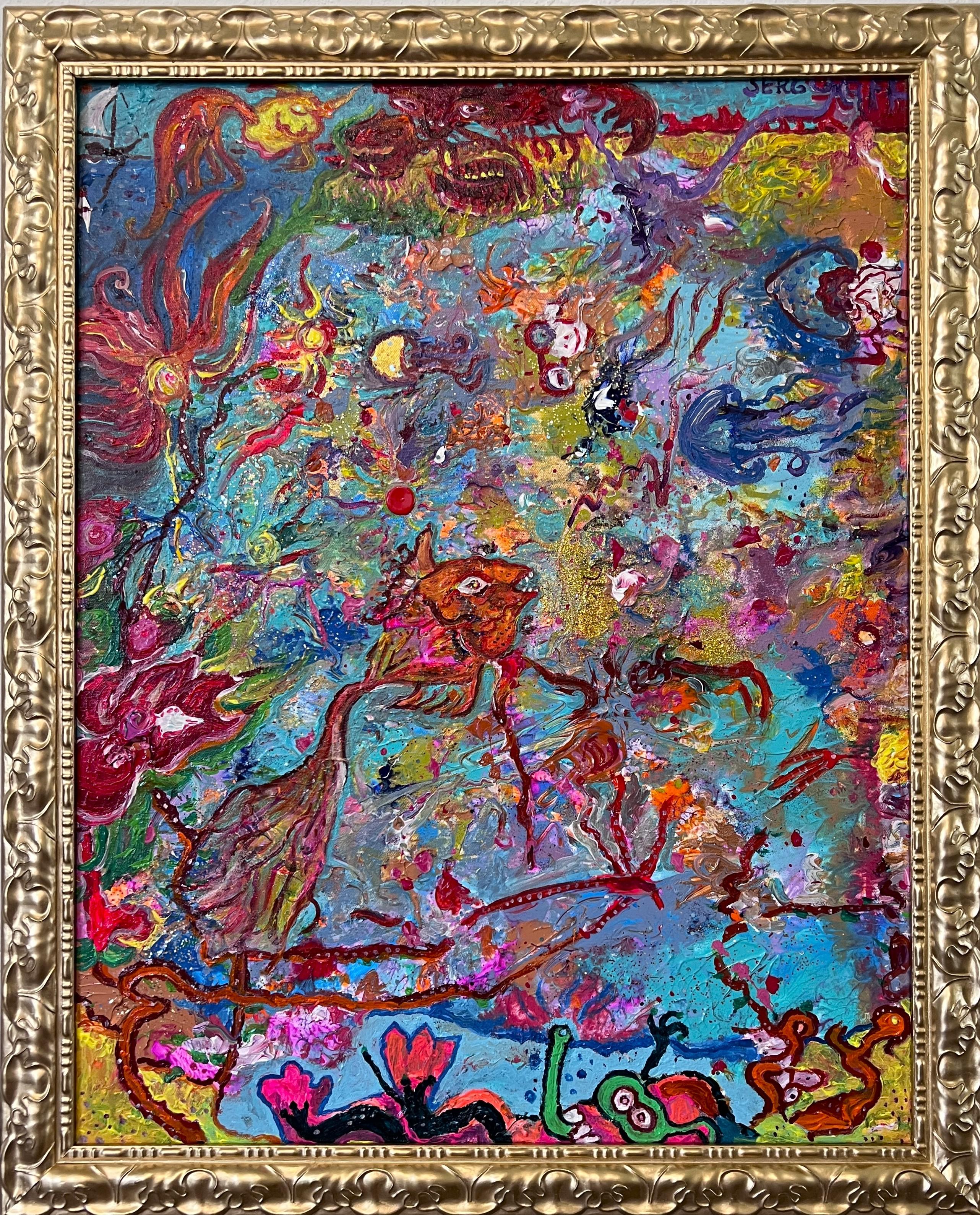 Serg Graff Large Original Abstract Painting on Canvas 