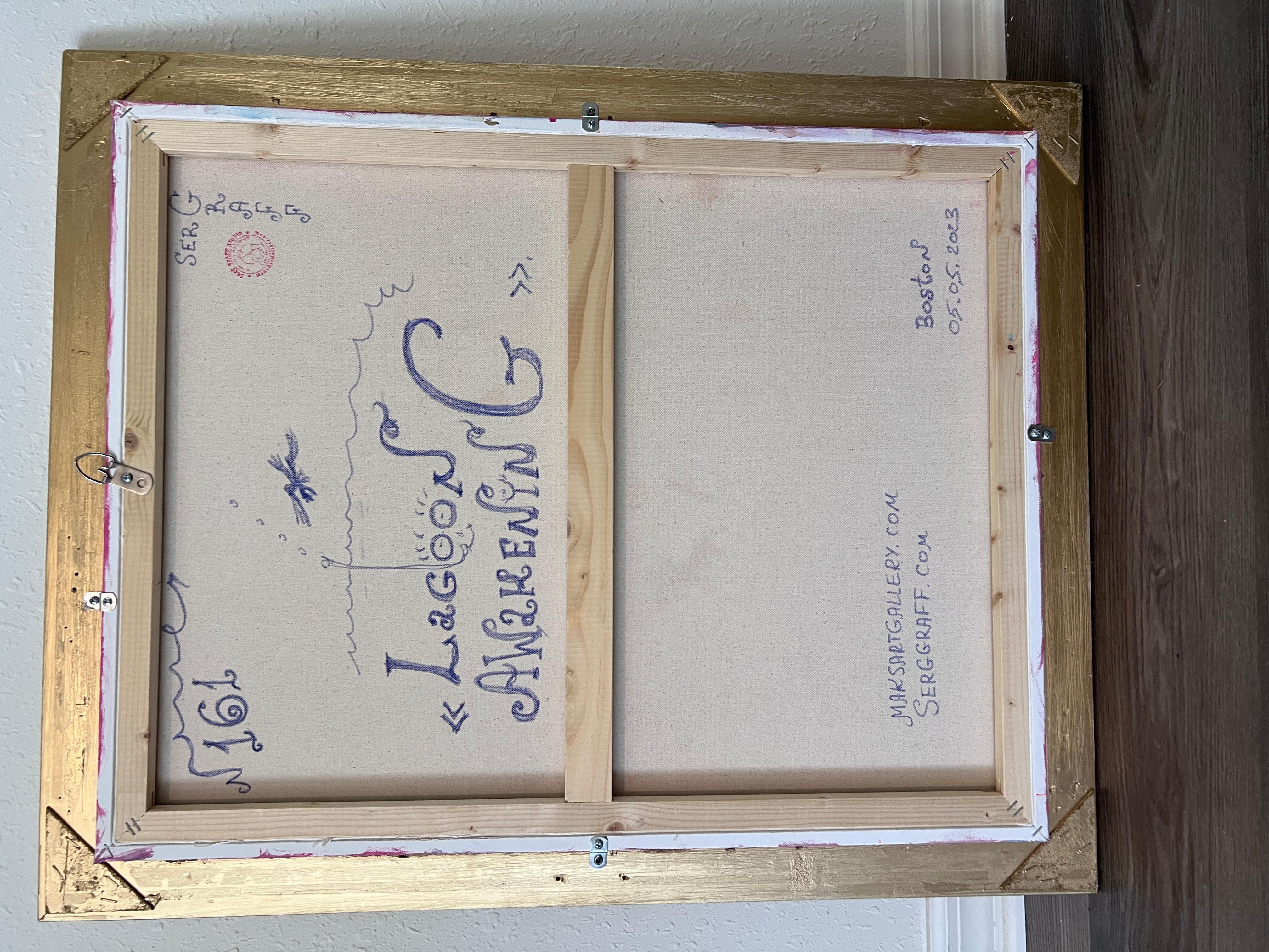 Serg Graff Large Original Abstract Painting on Canvas 