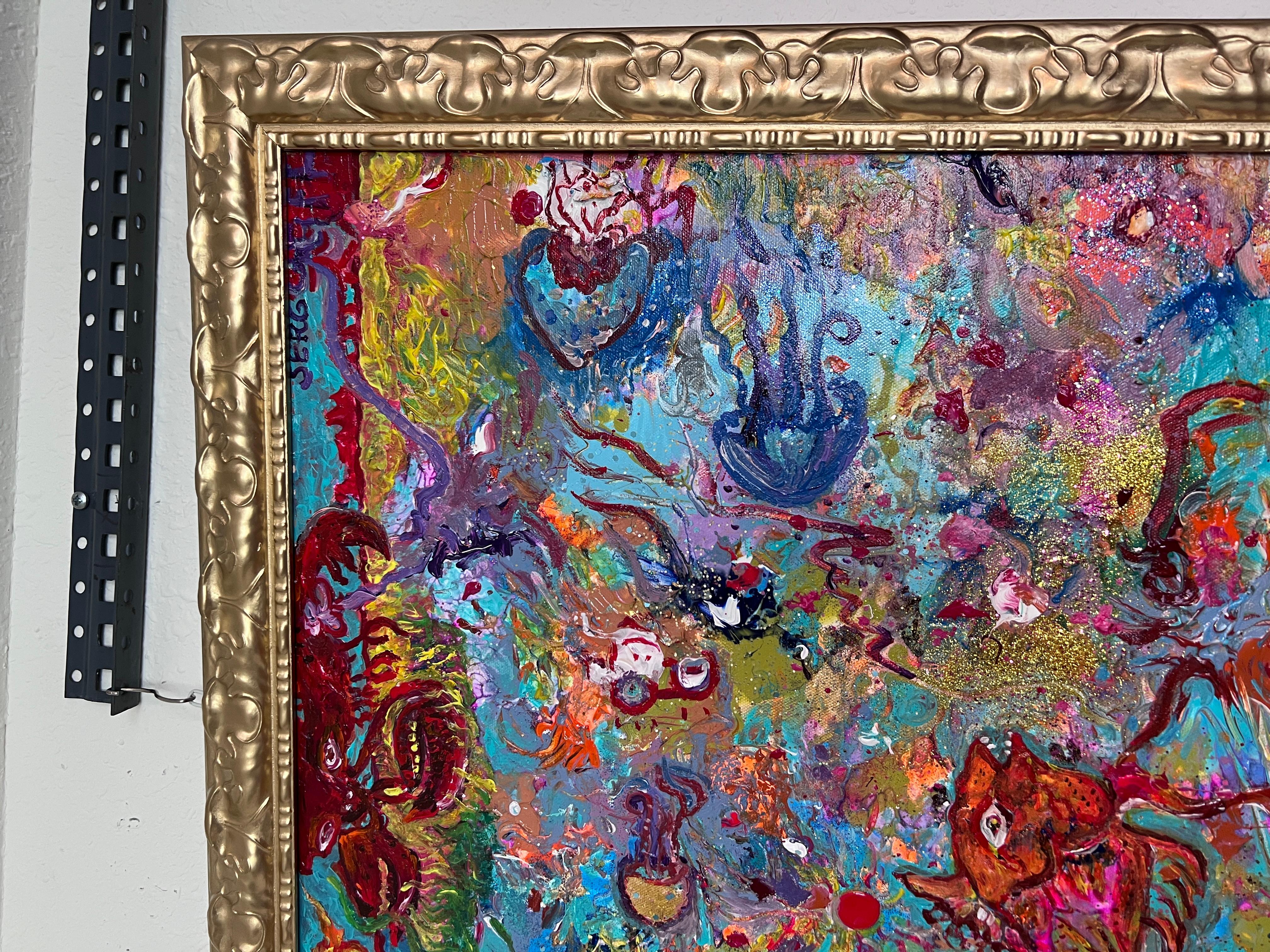 Serg Graff Large Original Abstract Painting on Canvas 