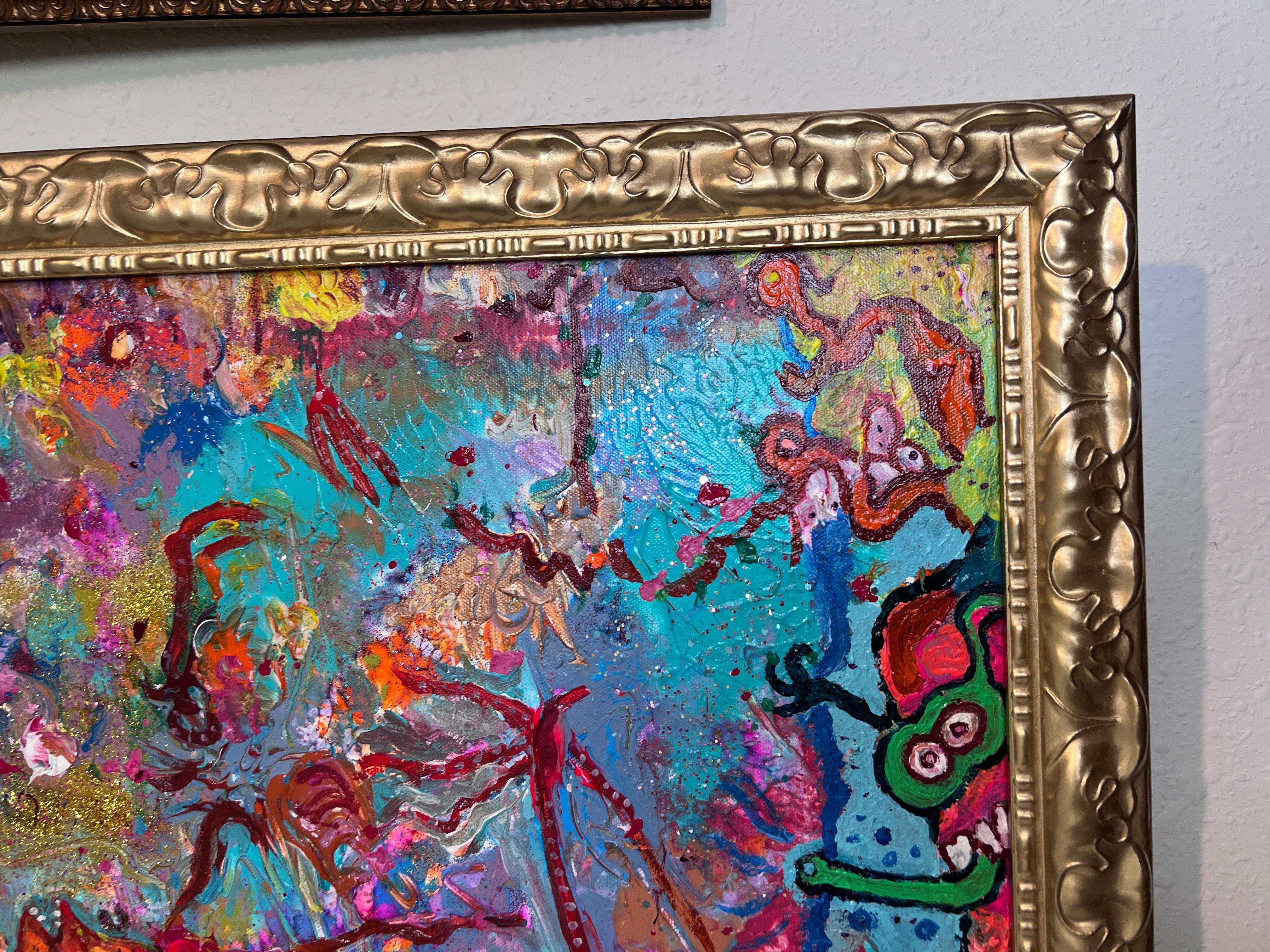 Serg Graff Large Original Abstract Painting on Canvas 