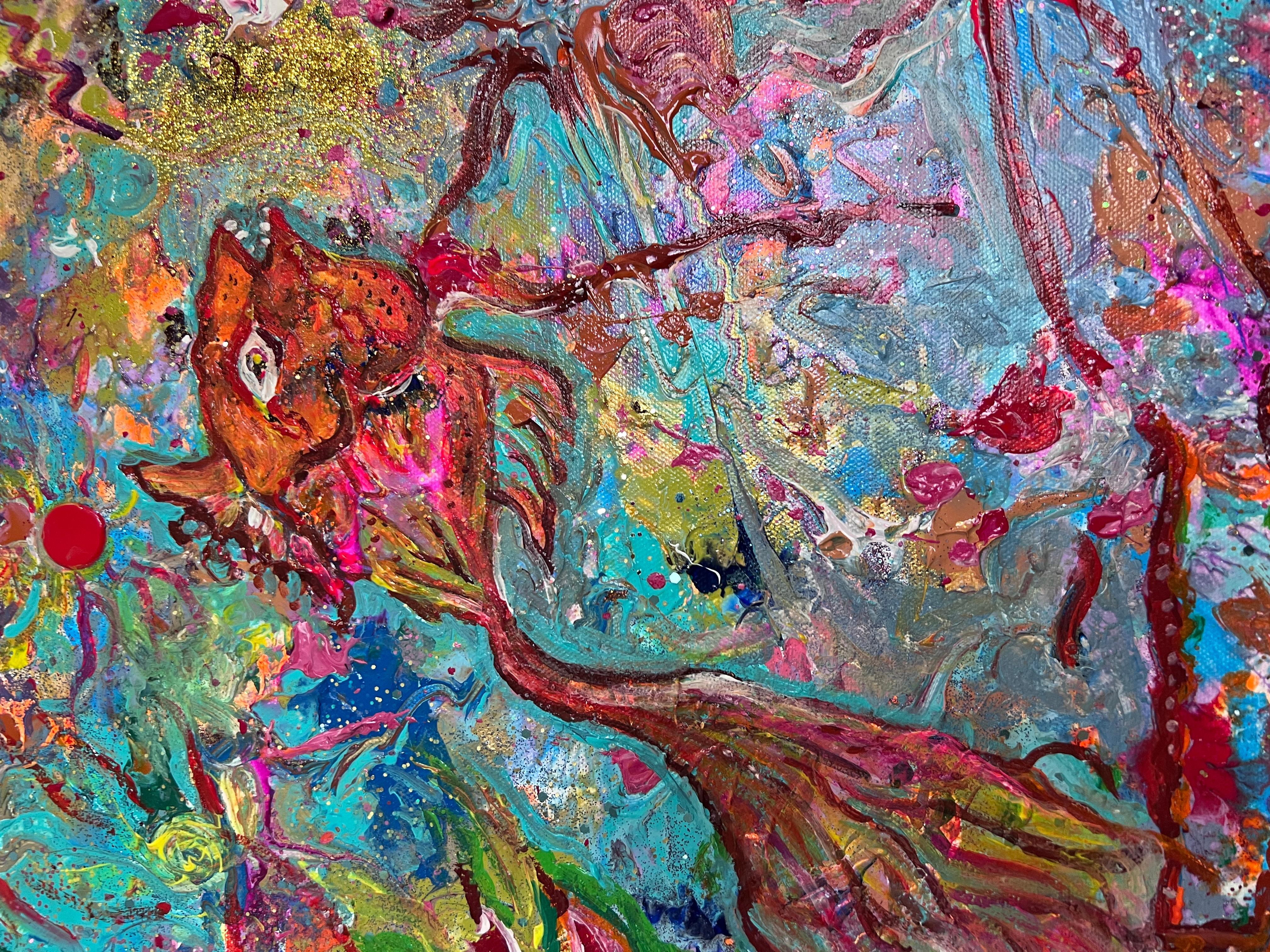 Serg Graff Large Original Abstract Painting on Canvas 