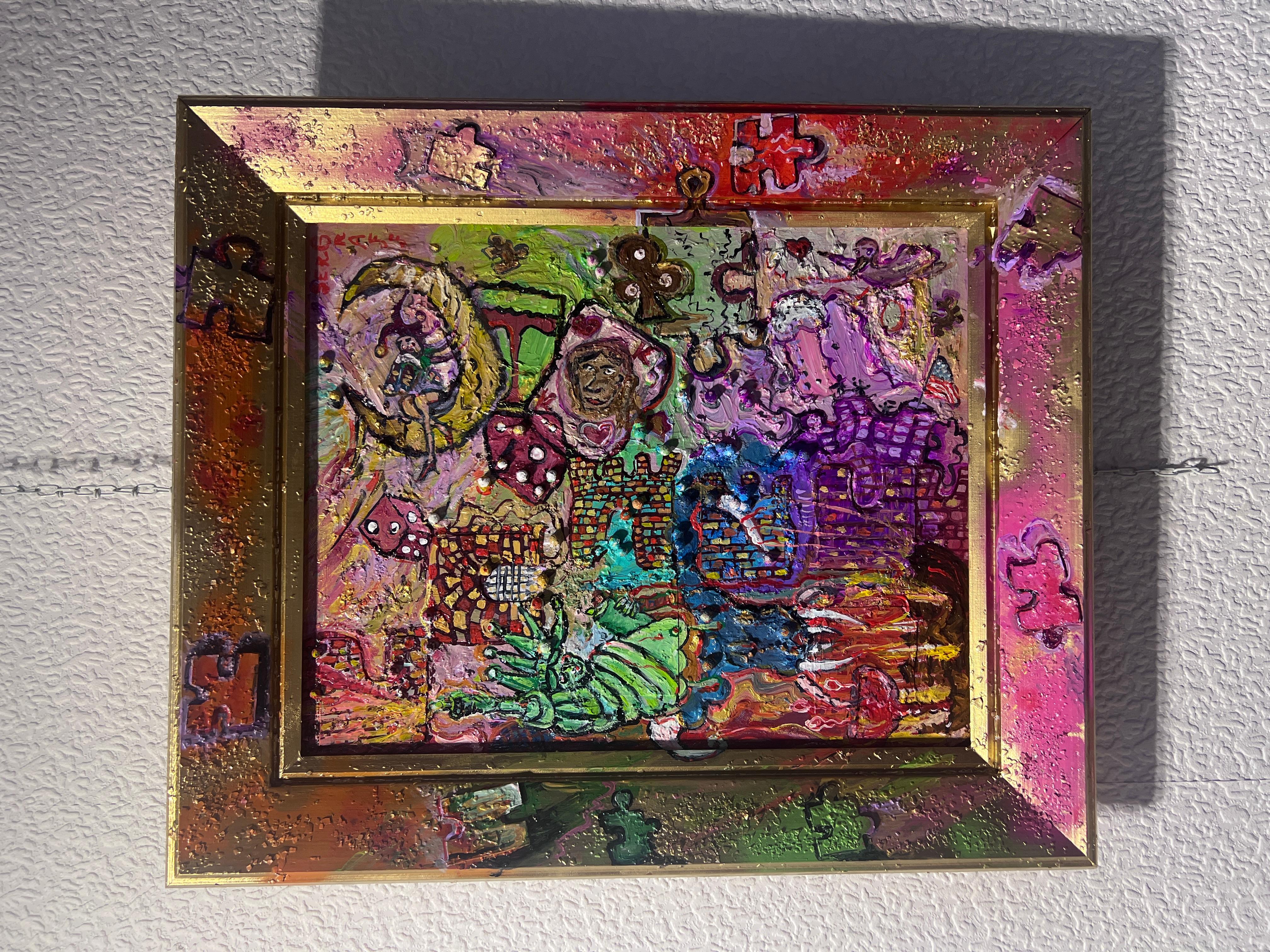 Serg Graff Original Abstract Textured Painting 