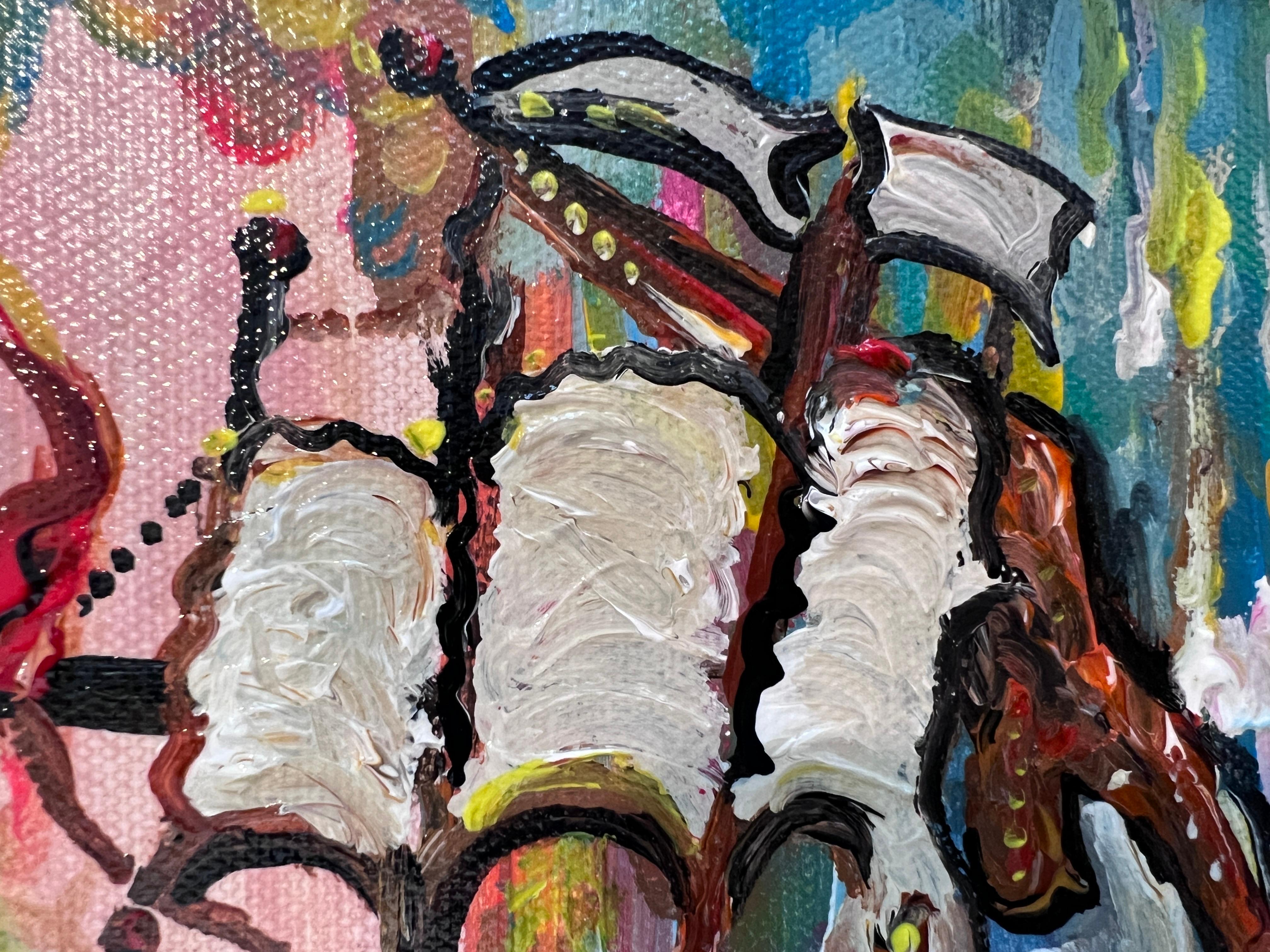 Peinture originale de bateau 