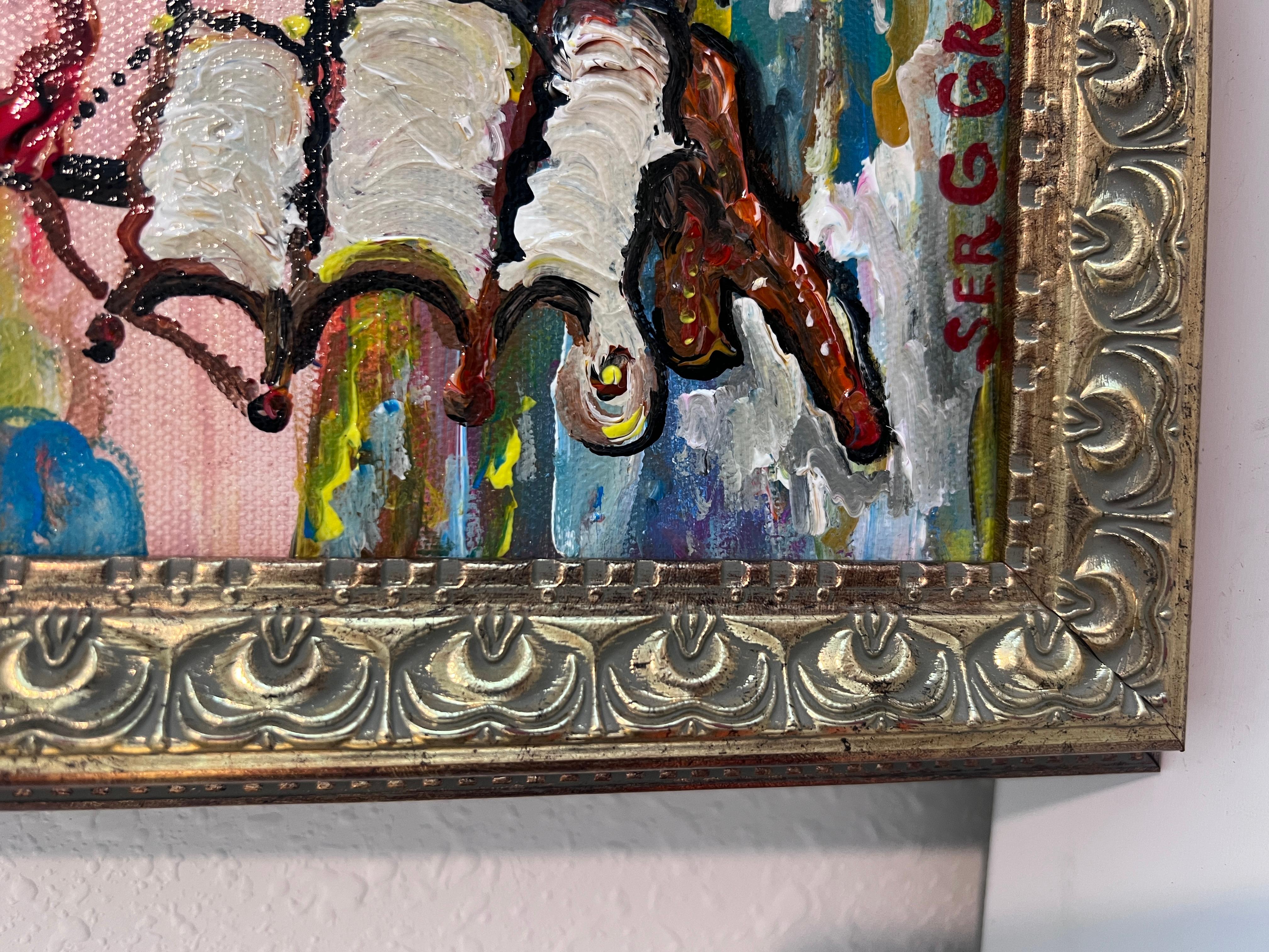 Peinture originale de bateau 