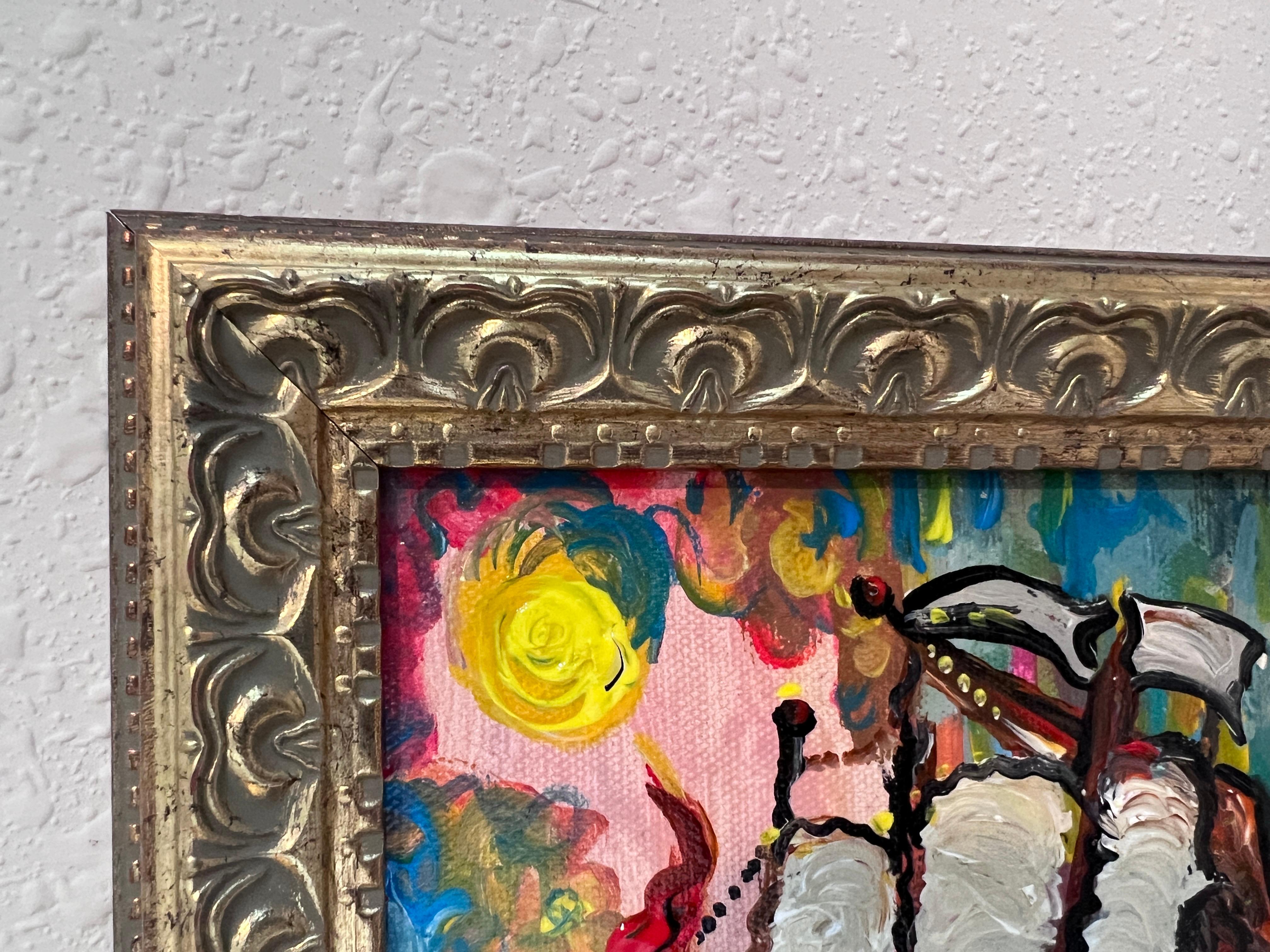 Peinture originale de bateau 