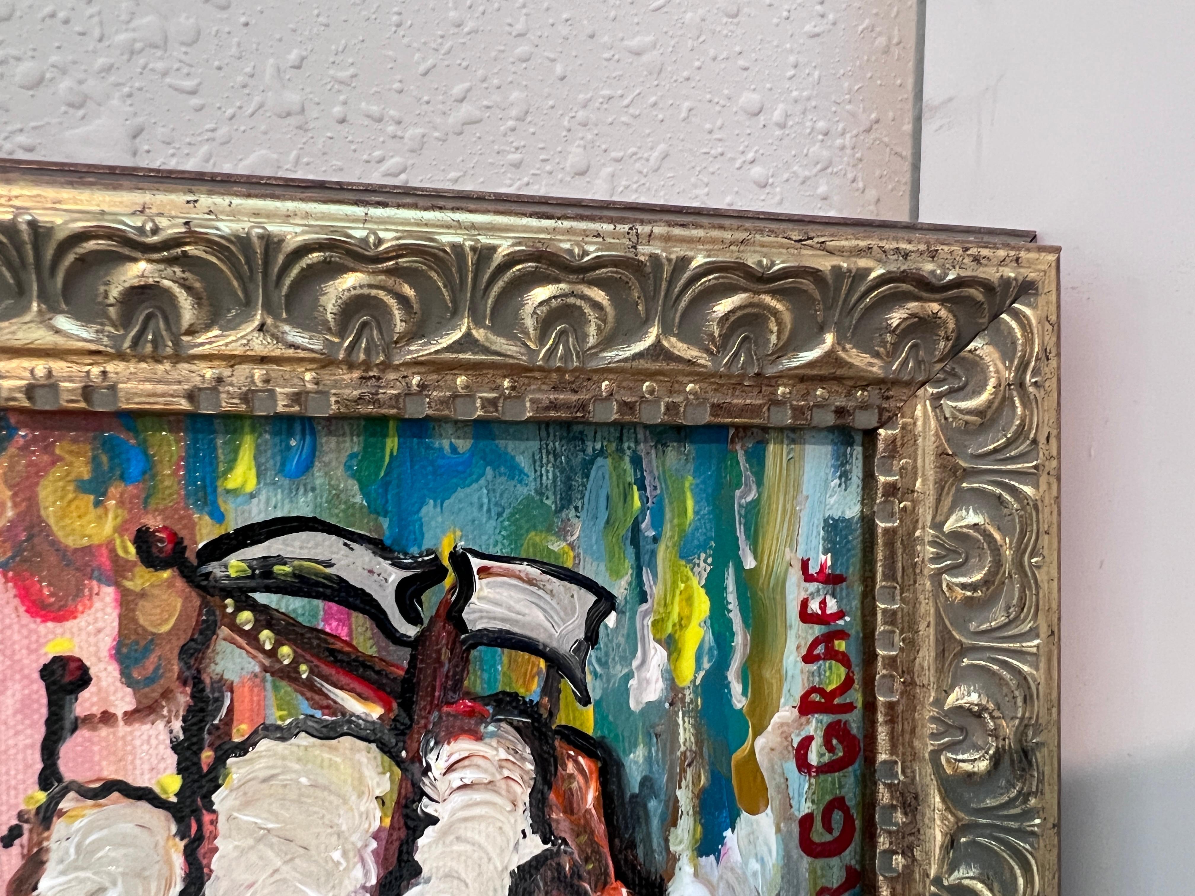 Peinture originale de bateau 