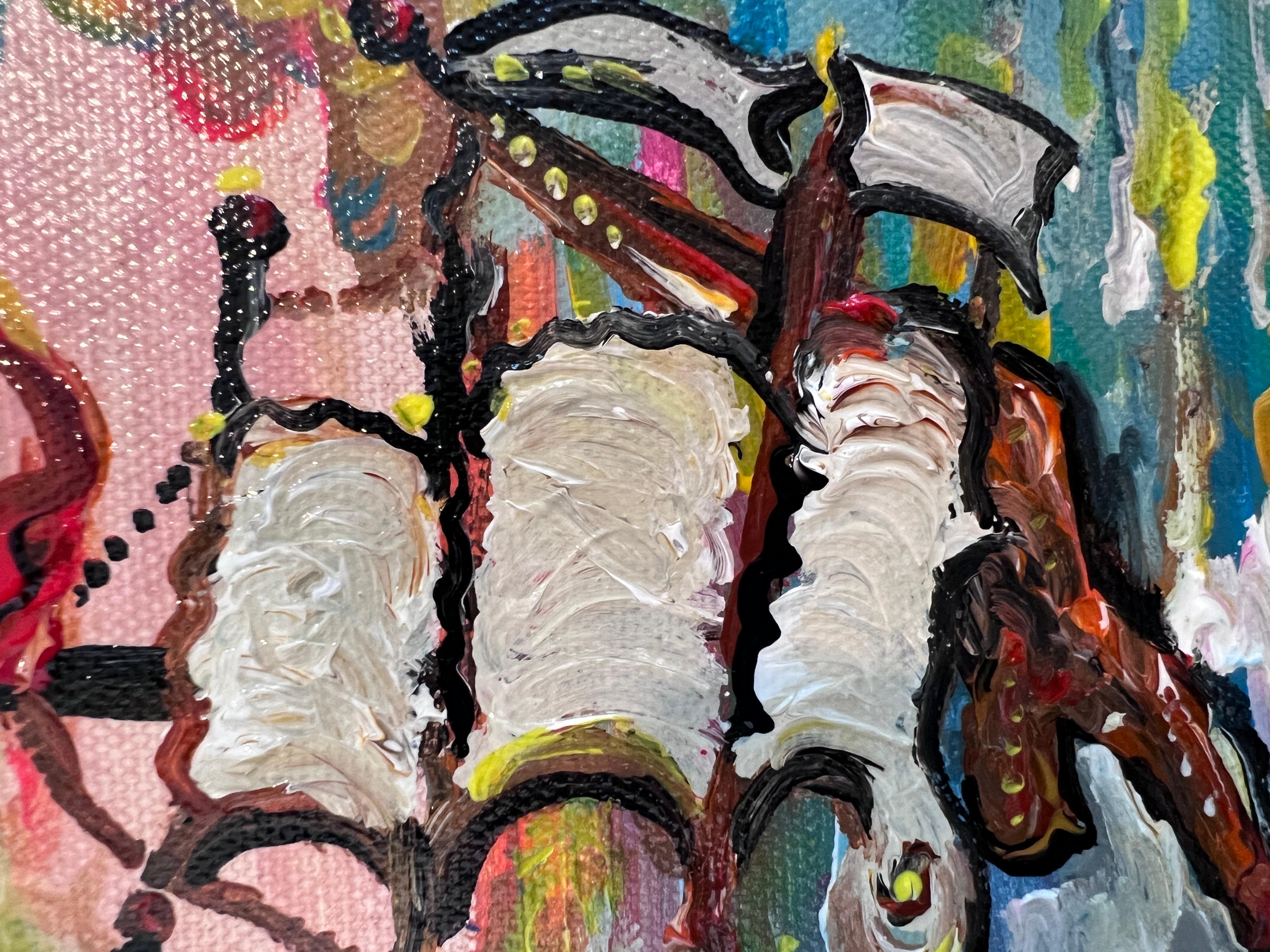 Peinture originale de bateau 