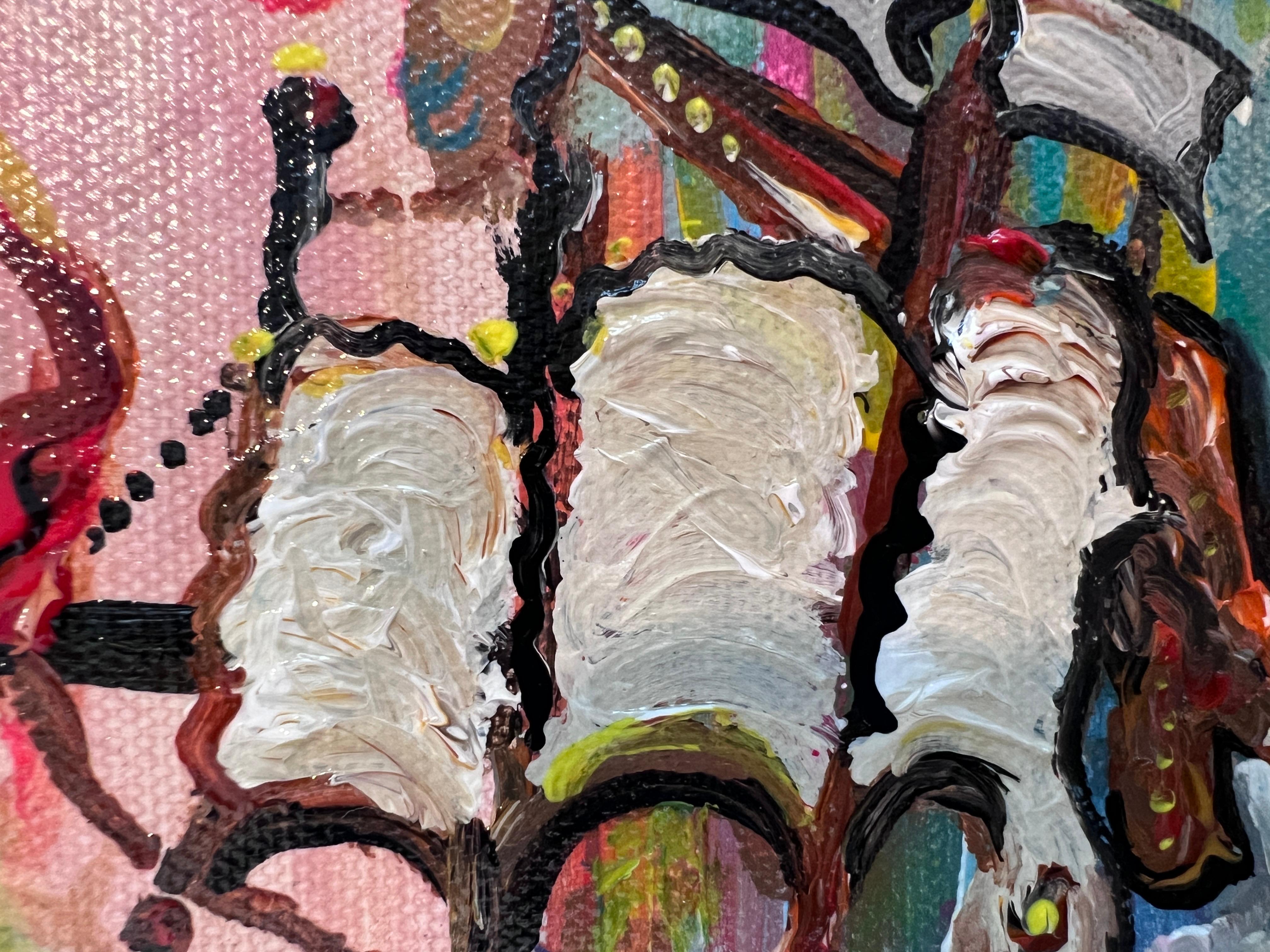 Peinture originale de bateau 