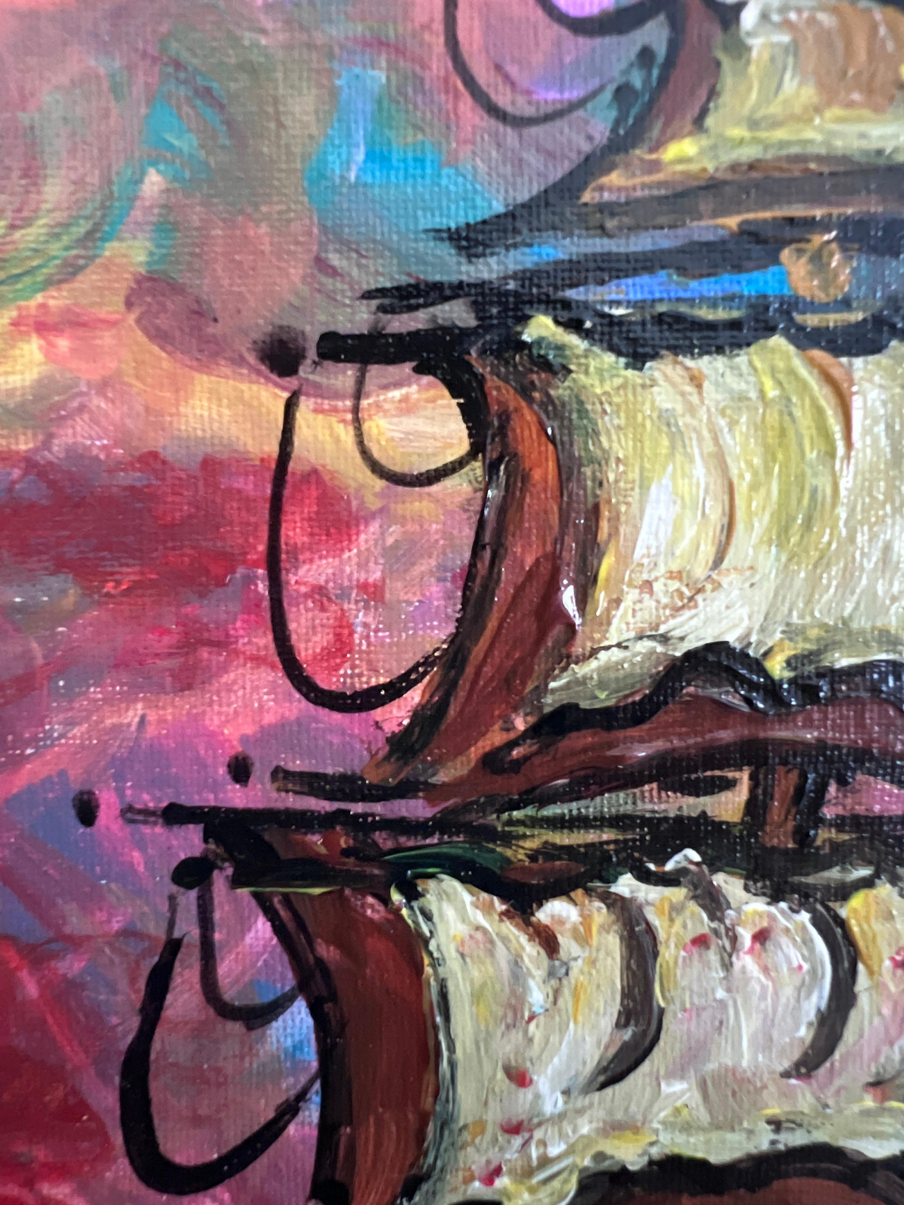 Serg Graff Original Piratenschiff Gemälde 