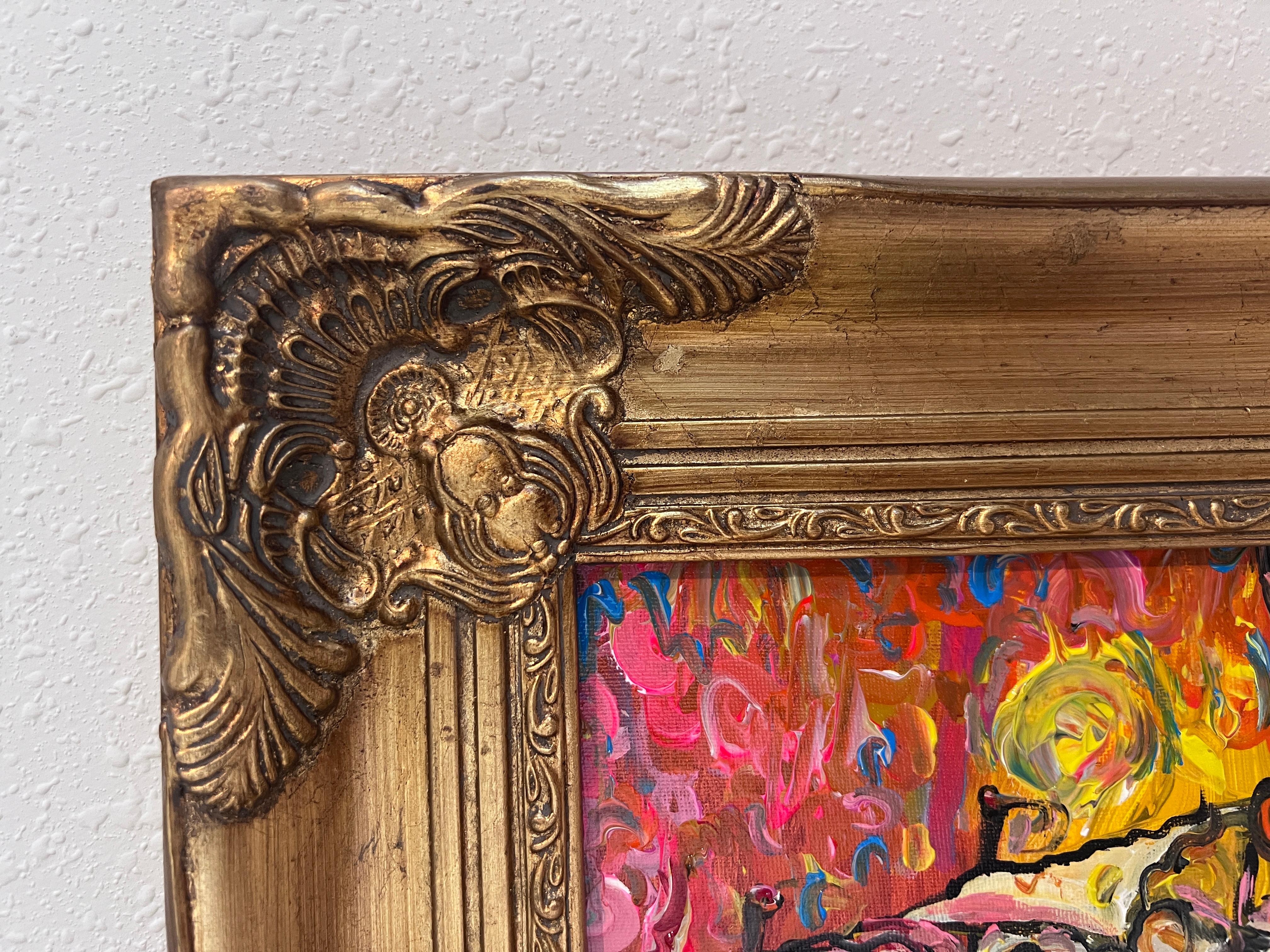 Peinture originale de bateau 