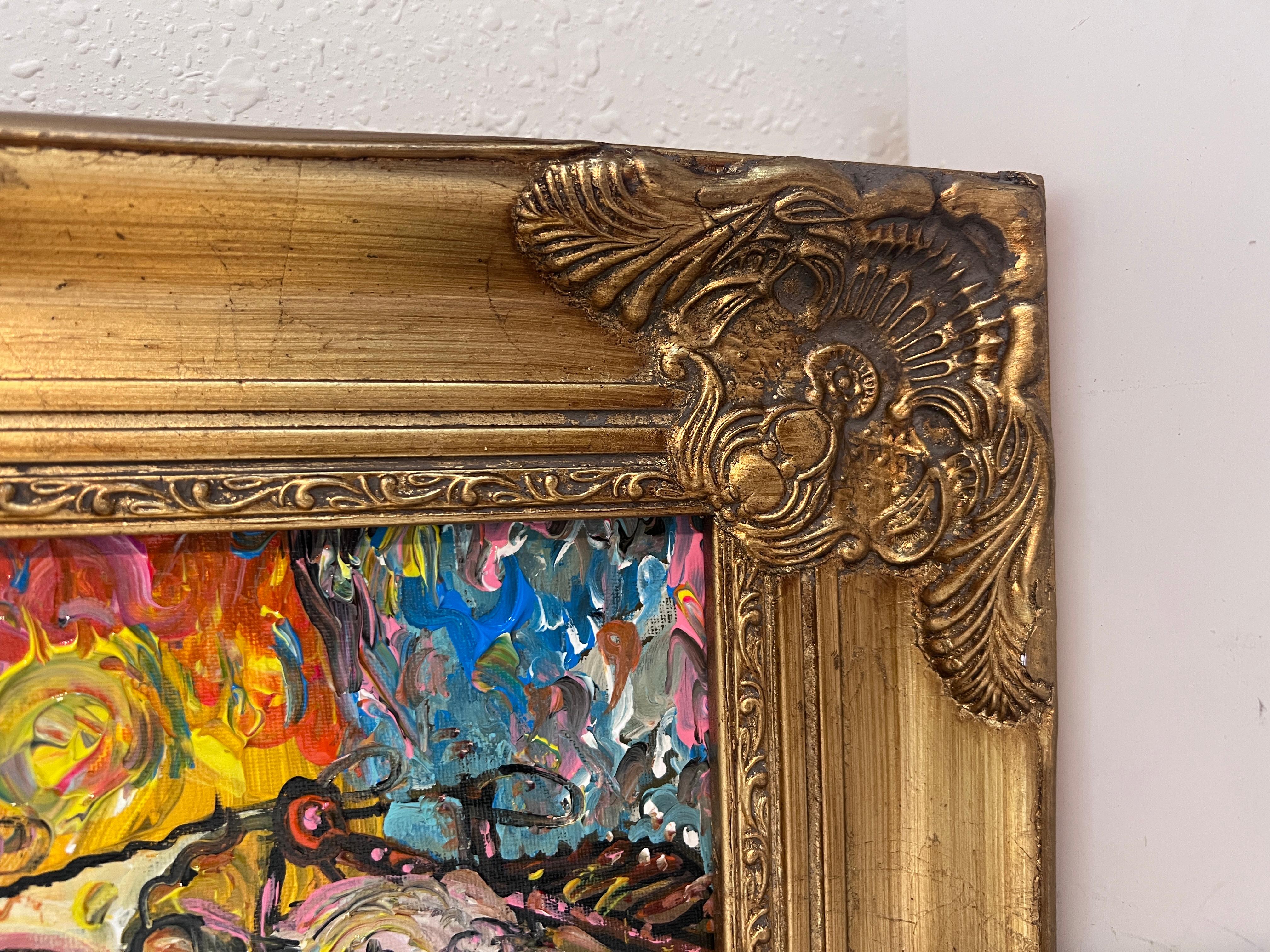 Peinture originale de bateau 