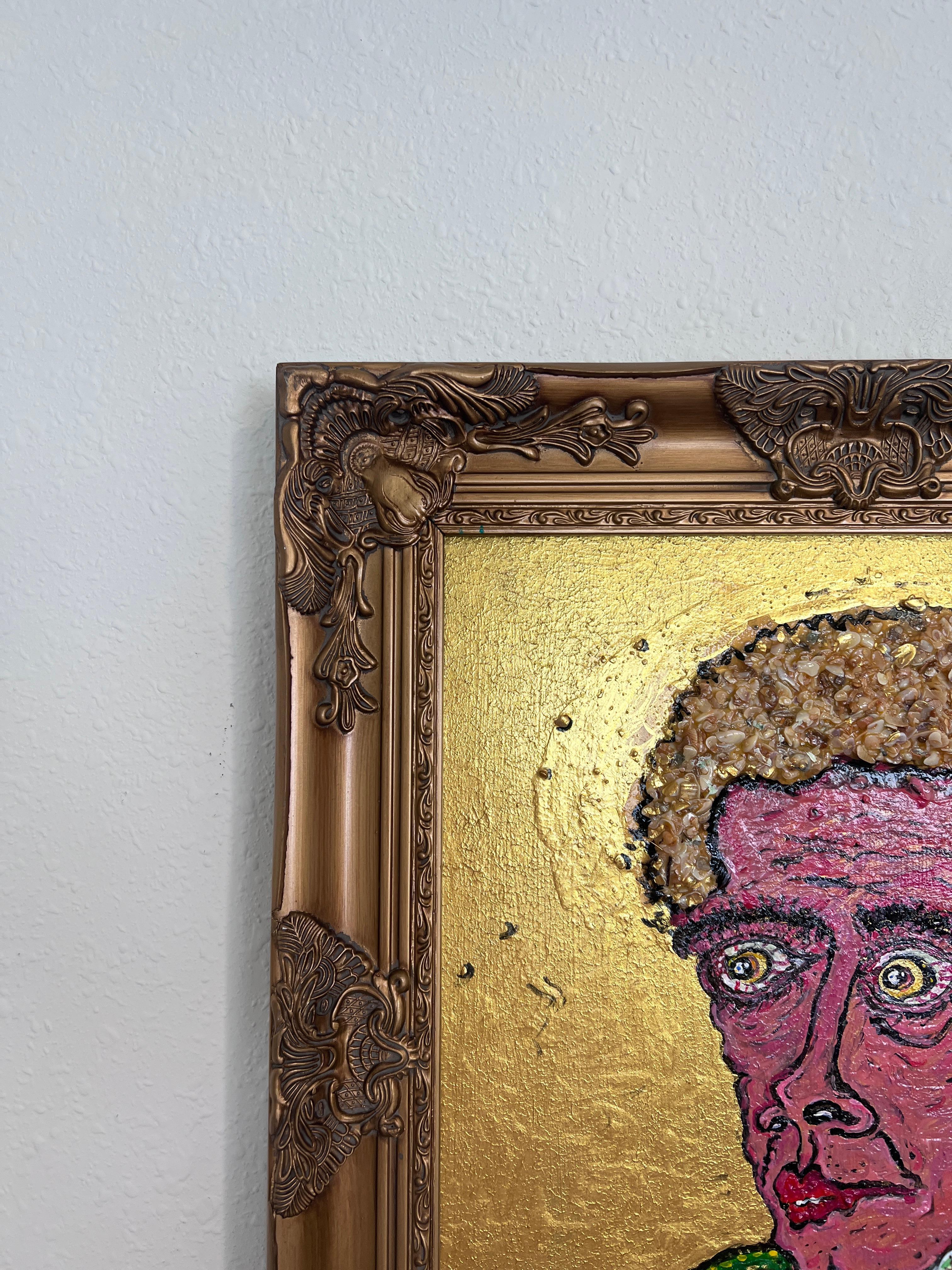 Textured Painting on Canvas by Serg Graff 