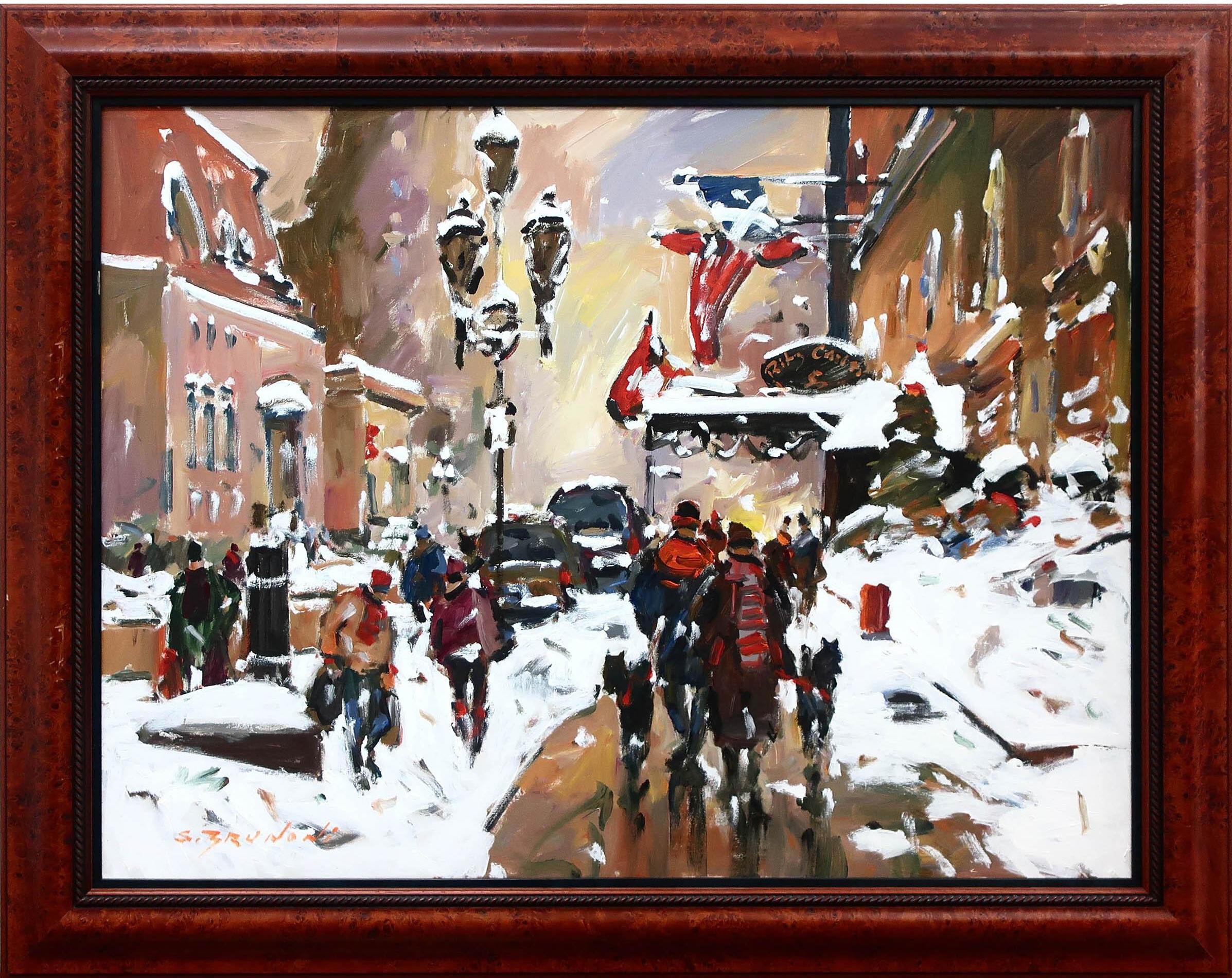 Montreal - Painting de Serge Brunoni