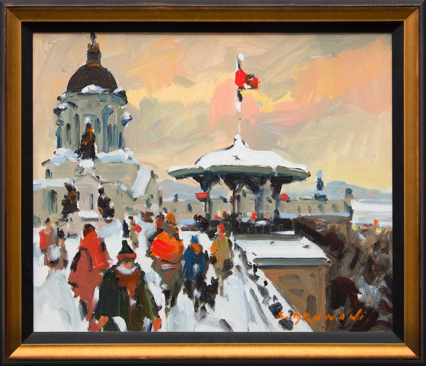 Quebec - Painting de Serge Brunoni