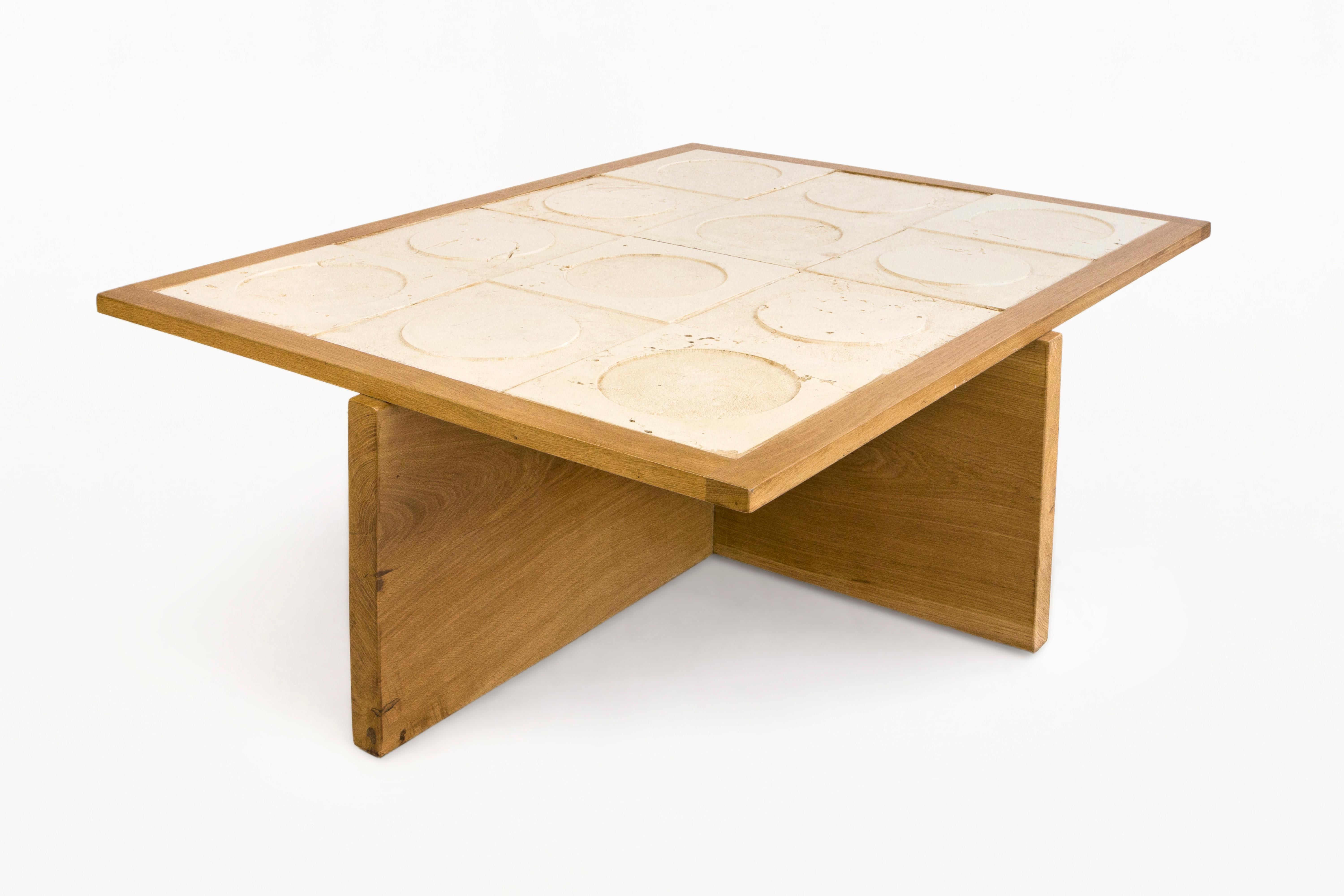 Pierre Table basse Serge Castella, circa 2023, France en vente