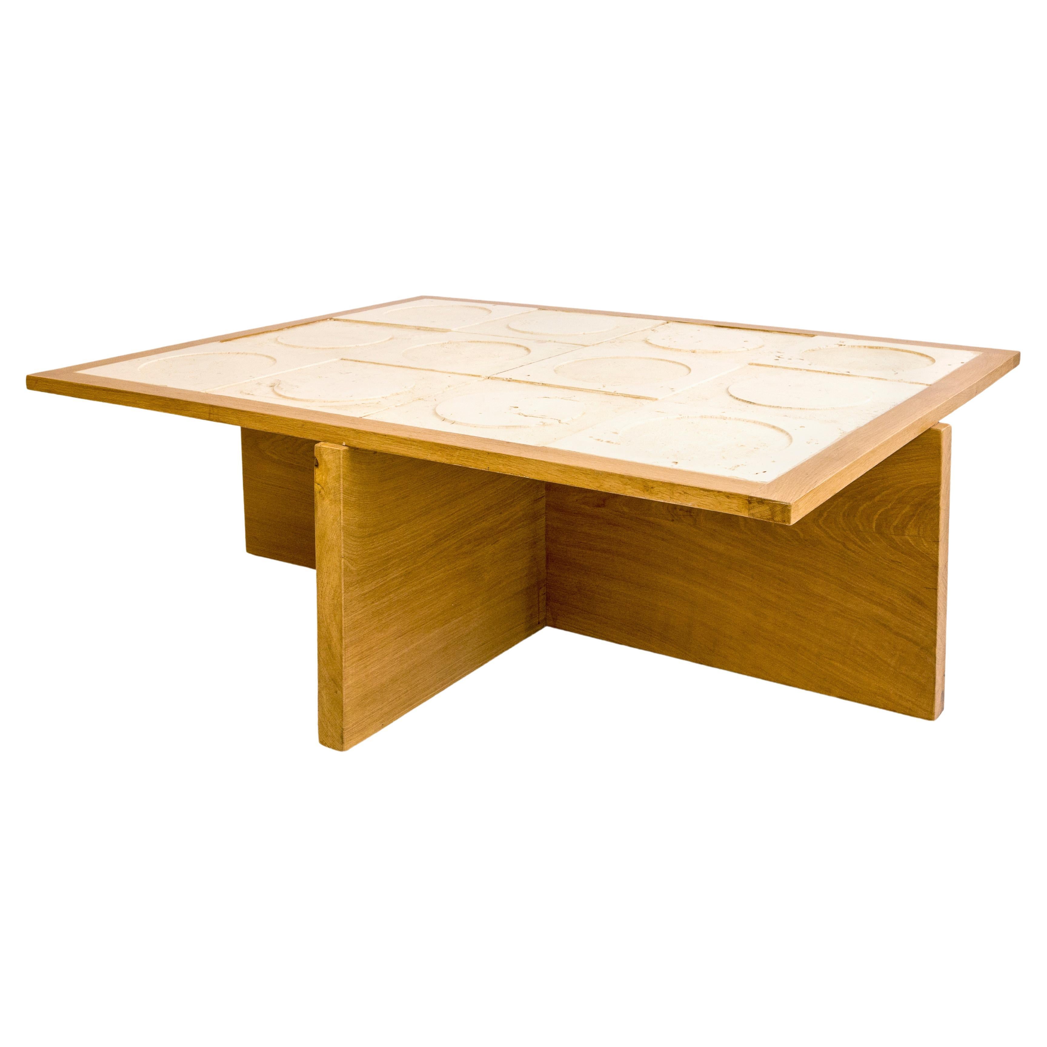Mesa de centro Serge Castella, hacia 2023, Francia