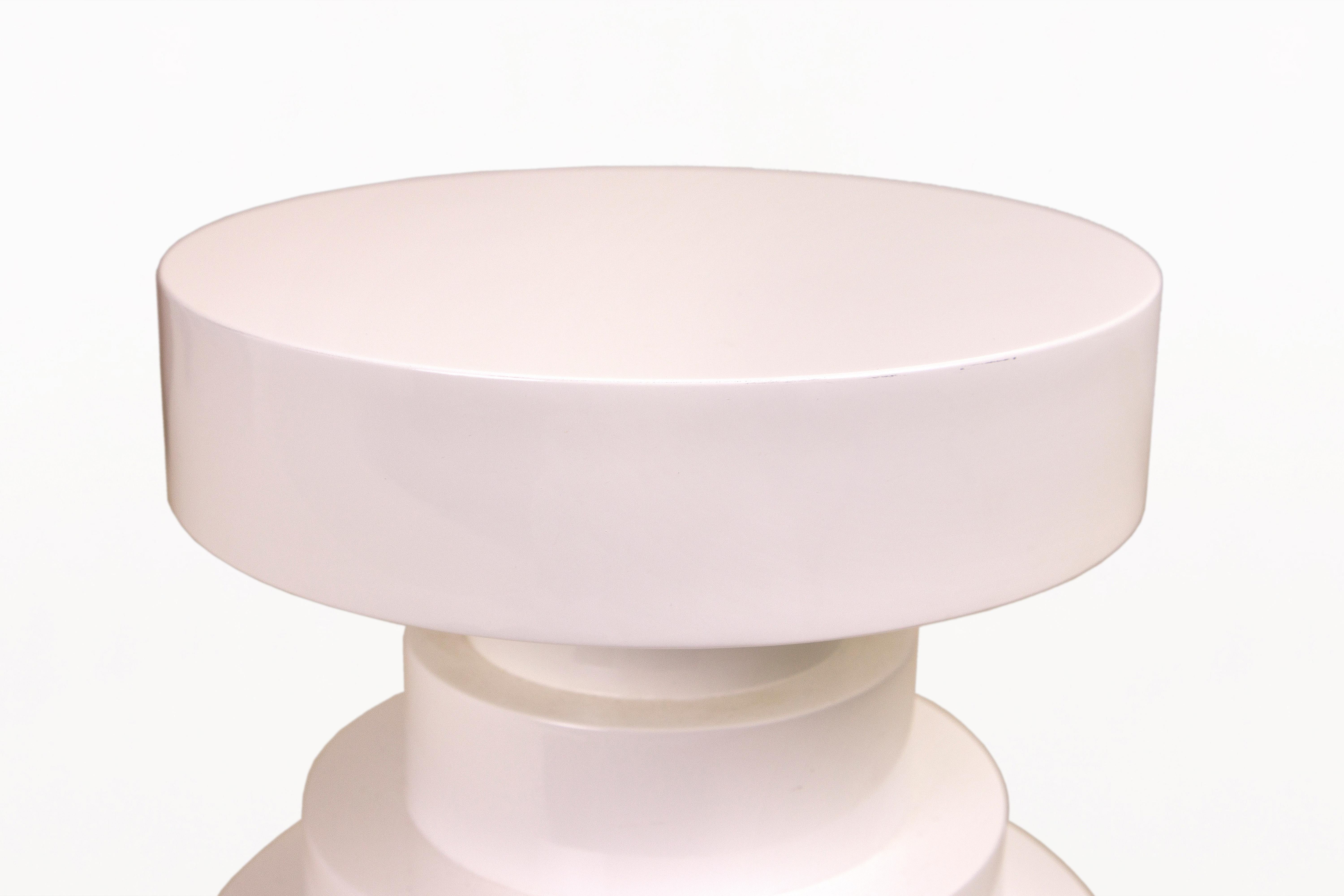 French Serge Castella Side Table, circa 2000, France