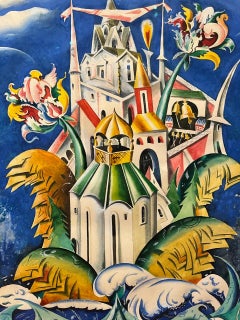 Sergey CHEKHONIN (1878-1936), “Enchanted Castle”