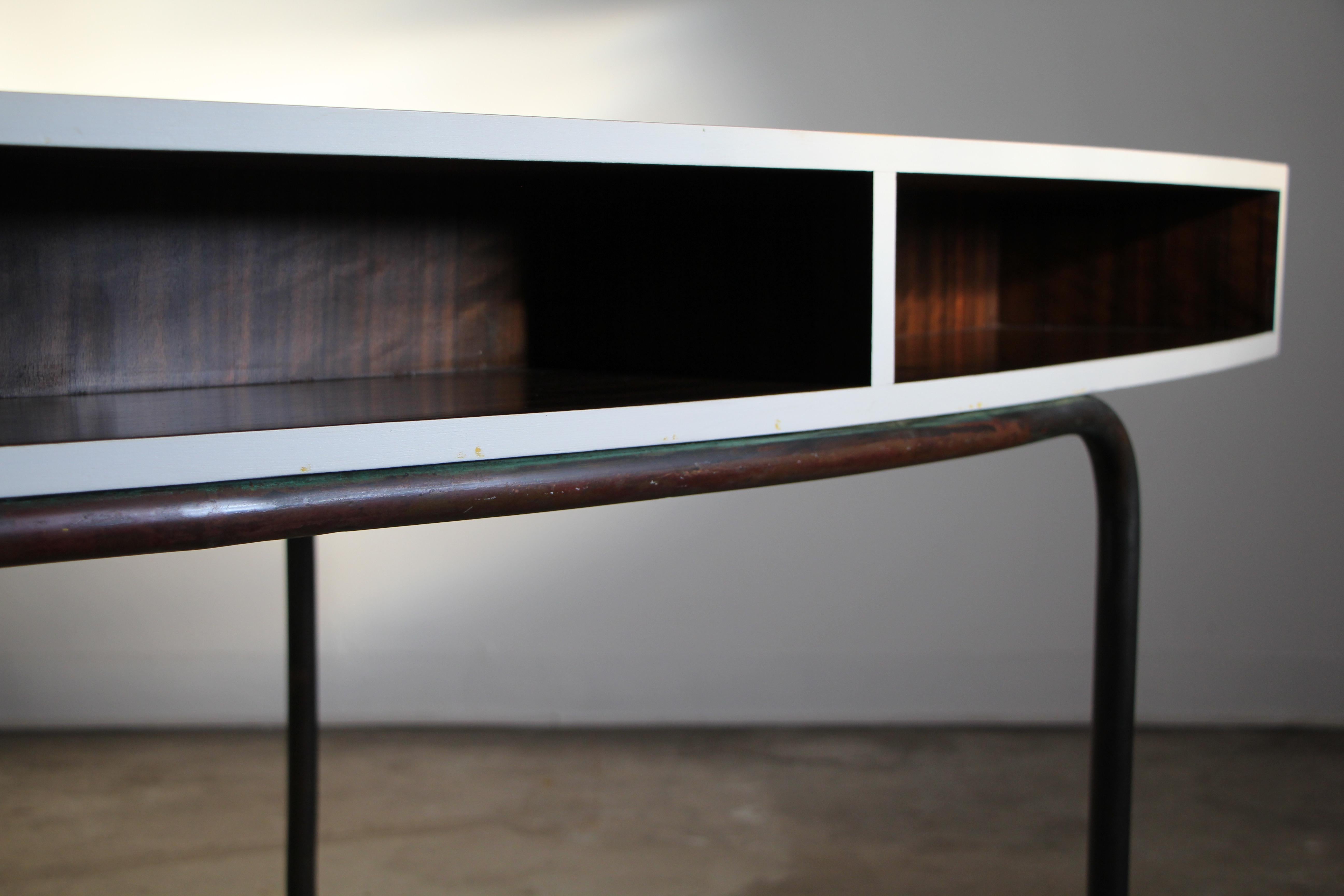 Serge Chermayeff One-of-a-Kind Curved Desk from the BBC Building 1930s For Sale 2