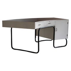 Serge Chermayeff One-of-a-Kind Curved Desk from the BBC Building 1930s