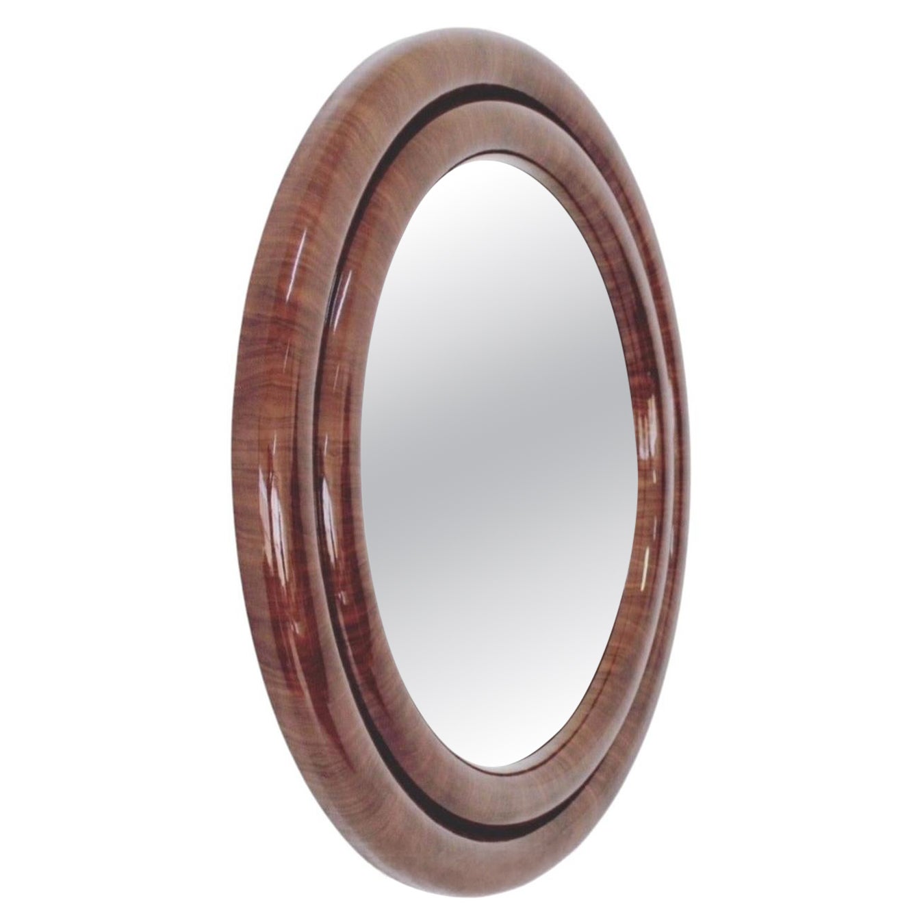 Serge De Troyer Glossy Walnut Mirror