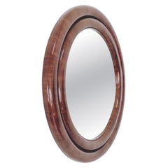 Serge De Troyer Glossy Walnut Mirror