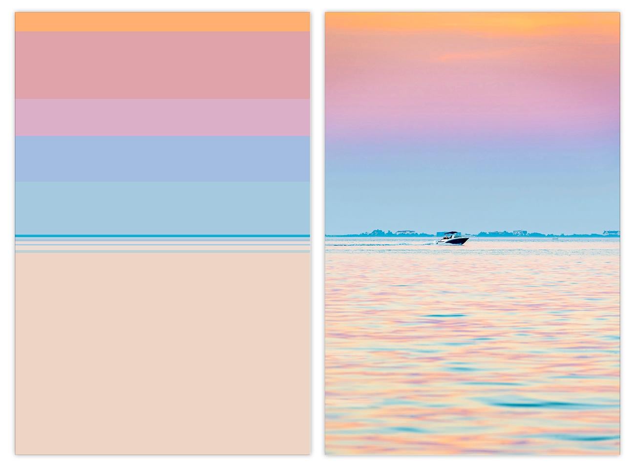 Abstract Photograph de Serge Hamad - Percepción Temporal 114 (Díptico) (Fotografía abstracta)