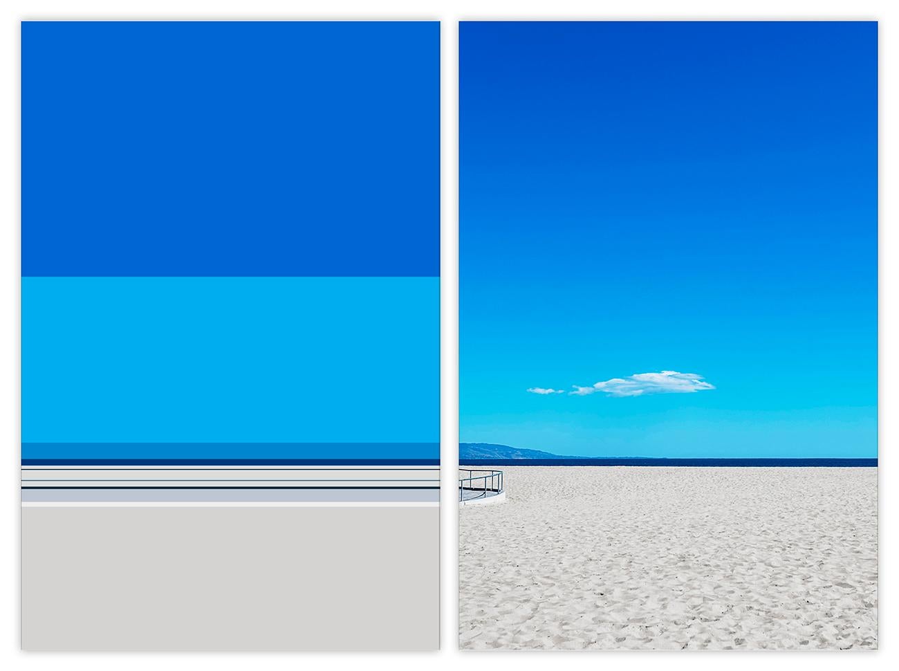 Abstract Photograph de Serge Hamad - Percepción Temporal 361 (Díptico) (Fotografía abstracta)