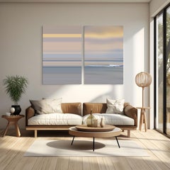 Temporal Perception # Petite Vague (Diptych) (Abstract photography)