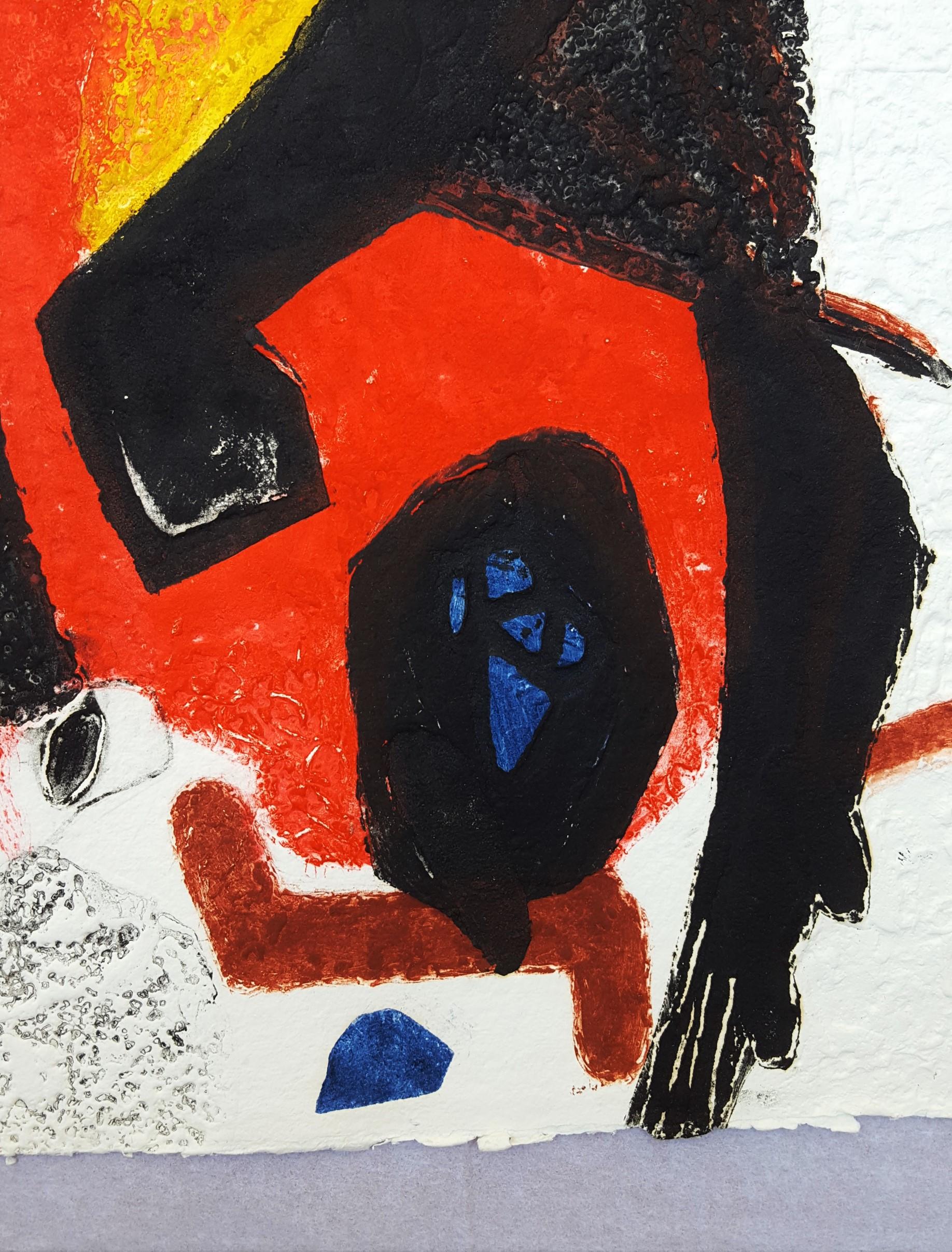 Mon Jardin Zoologique /// Contemporary Abstract Expressionist Animal Modern Art For Sale 4