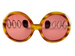 Serge Kirchhofer Vintage Rings Mod 461 Oversized Sunglasses Austria