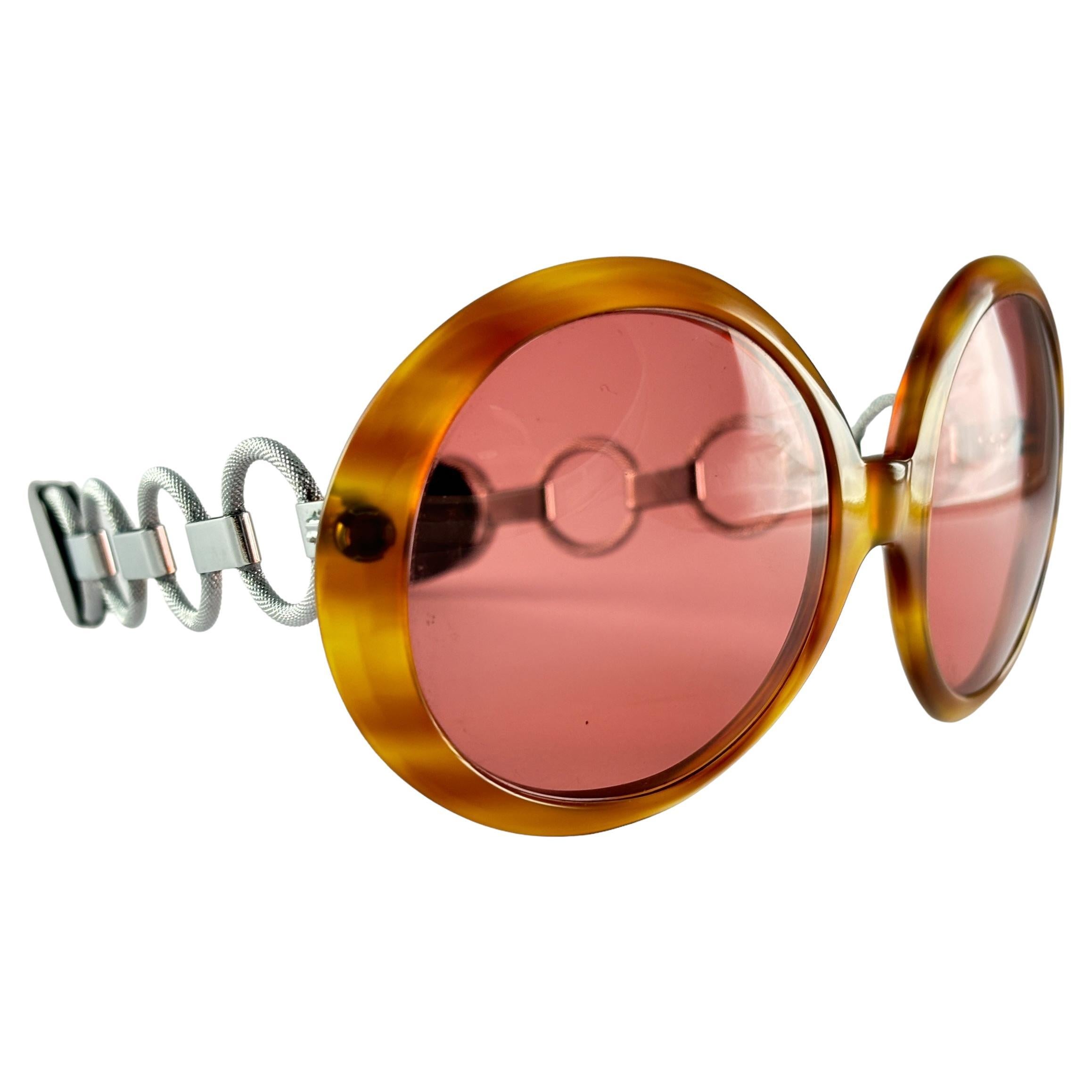 Serge Kirchhofer Vintage Rings Mod 461 Oversized Sunglasses Austria For Sale
